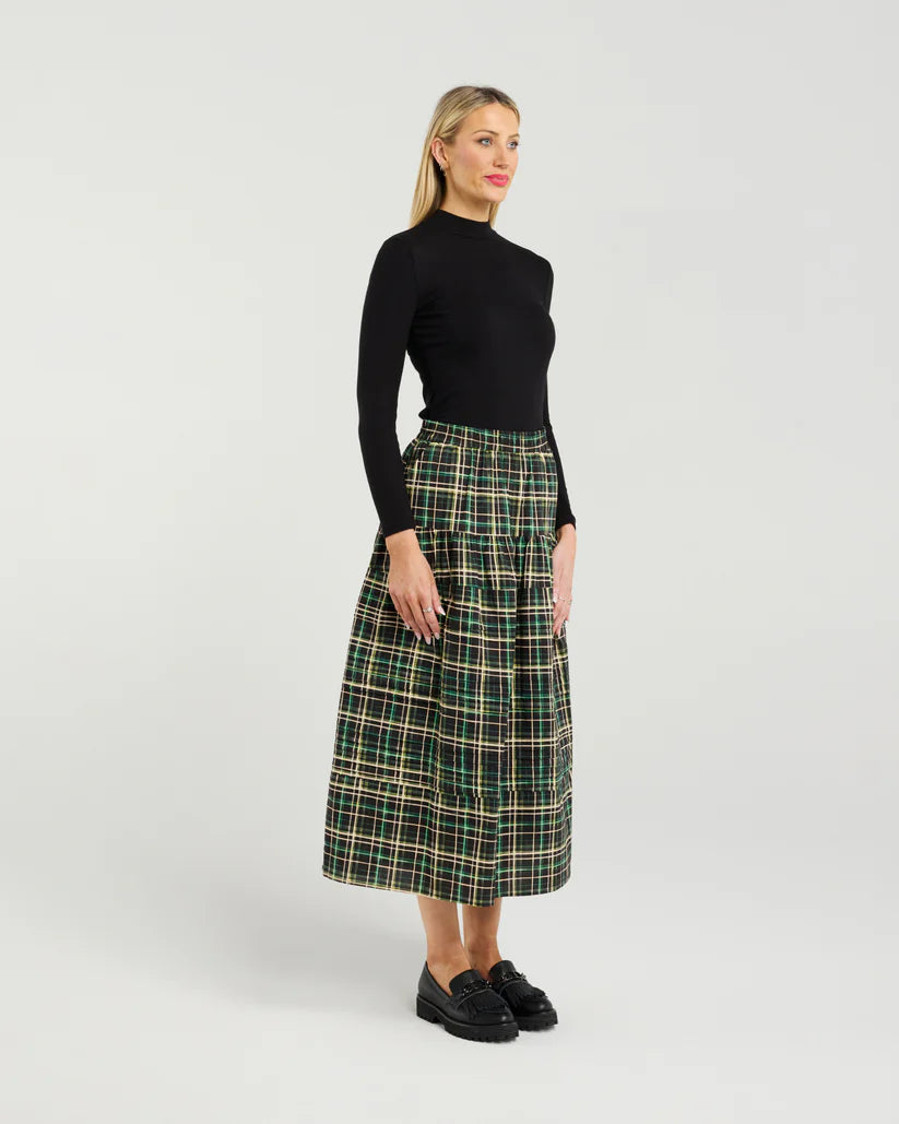 Quin Skirt | Ashwood Tartan | Et Alia