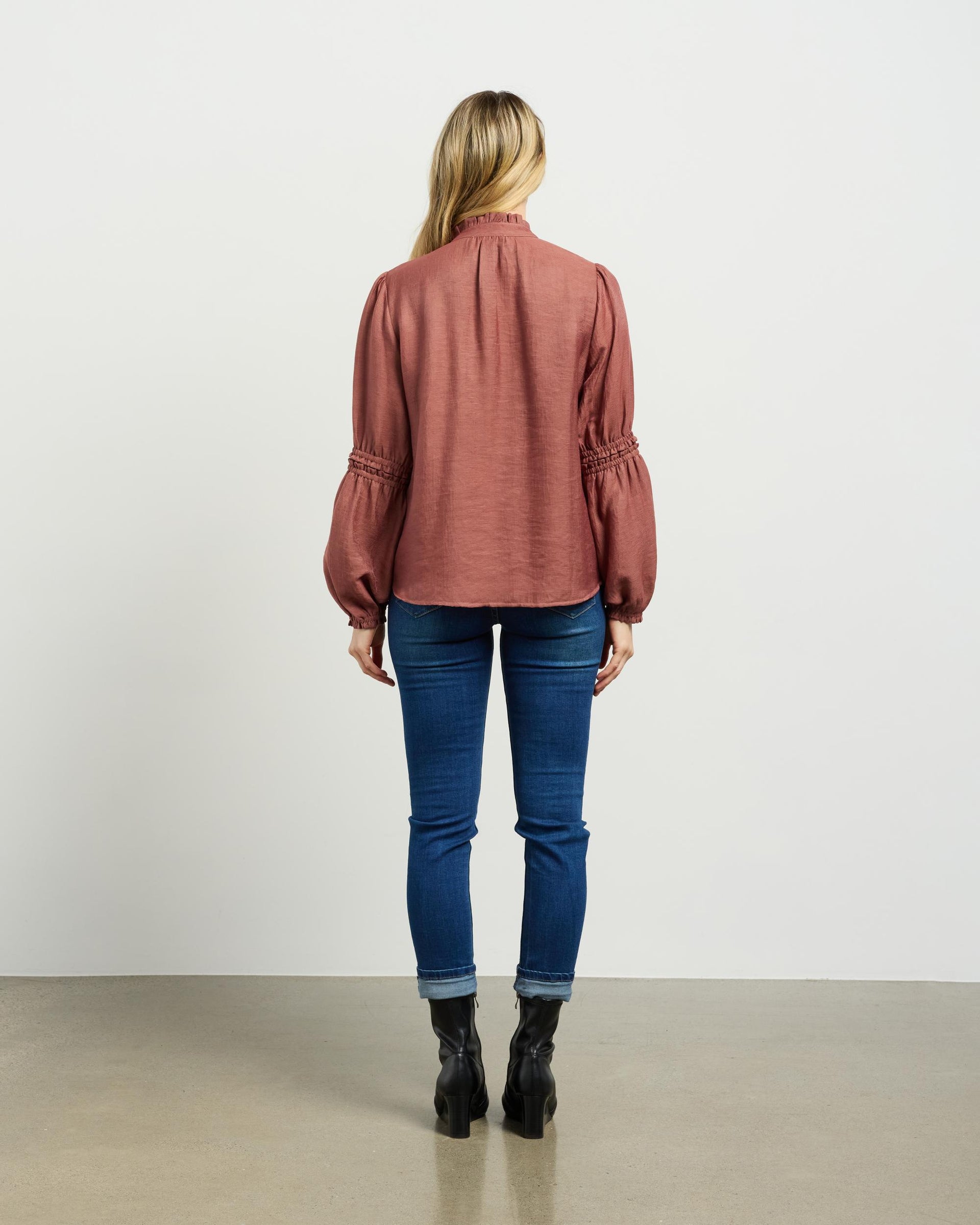 Evelyn Blouse | Rosewood | Et Alia