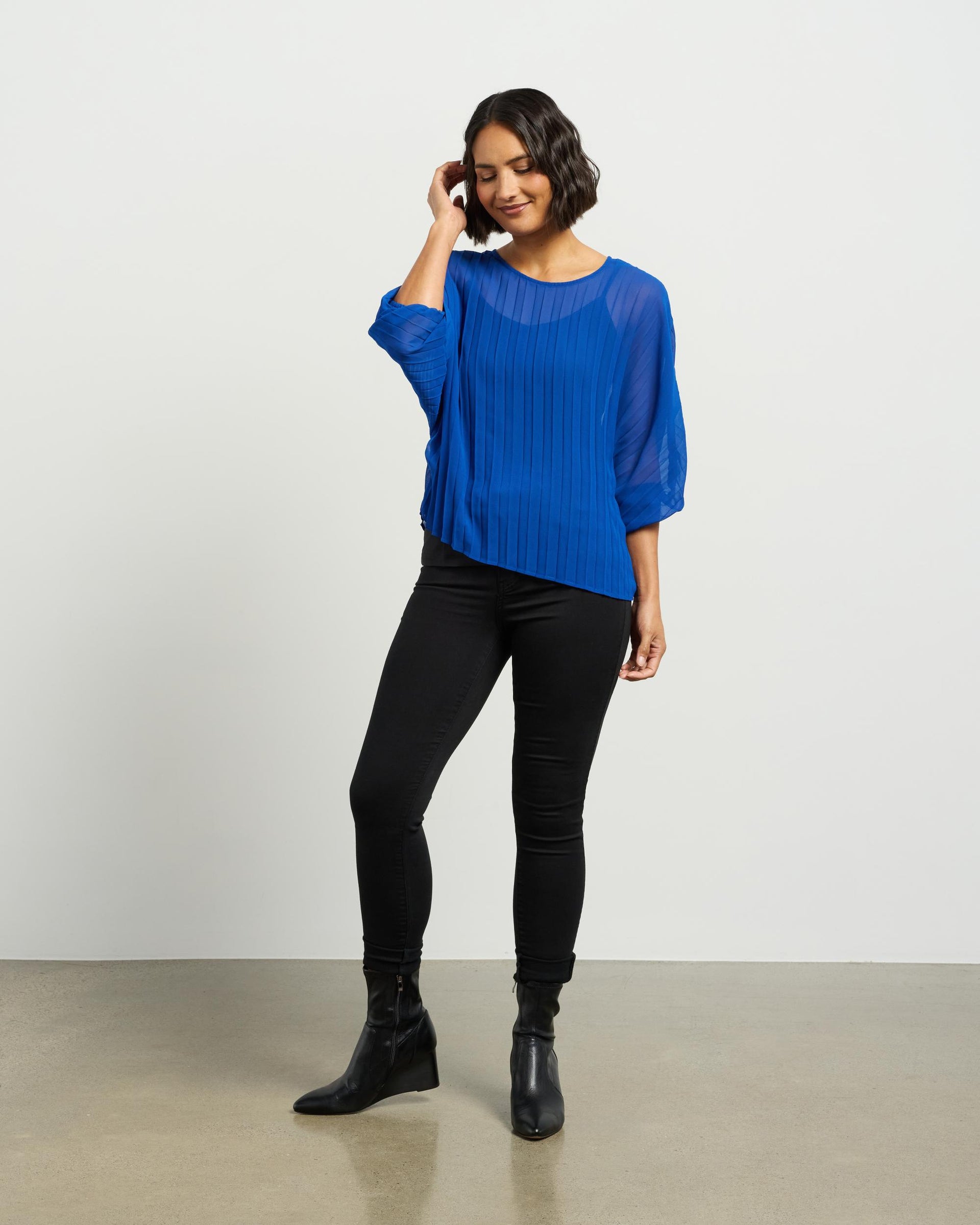 Aura Top | Bright Blue | Et Alia