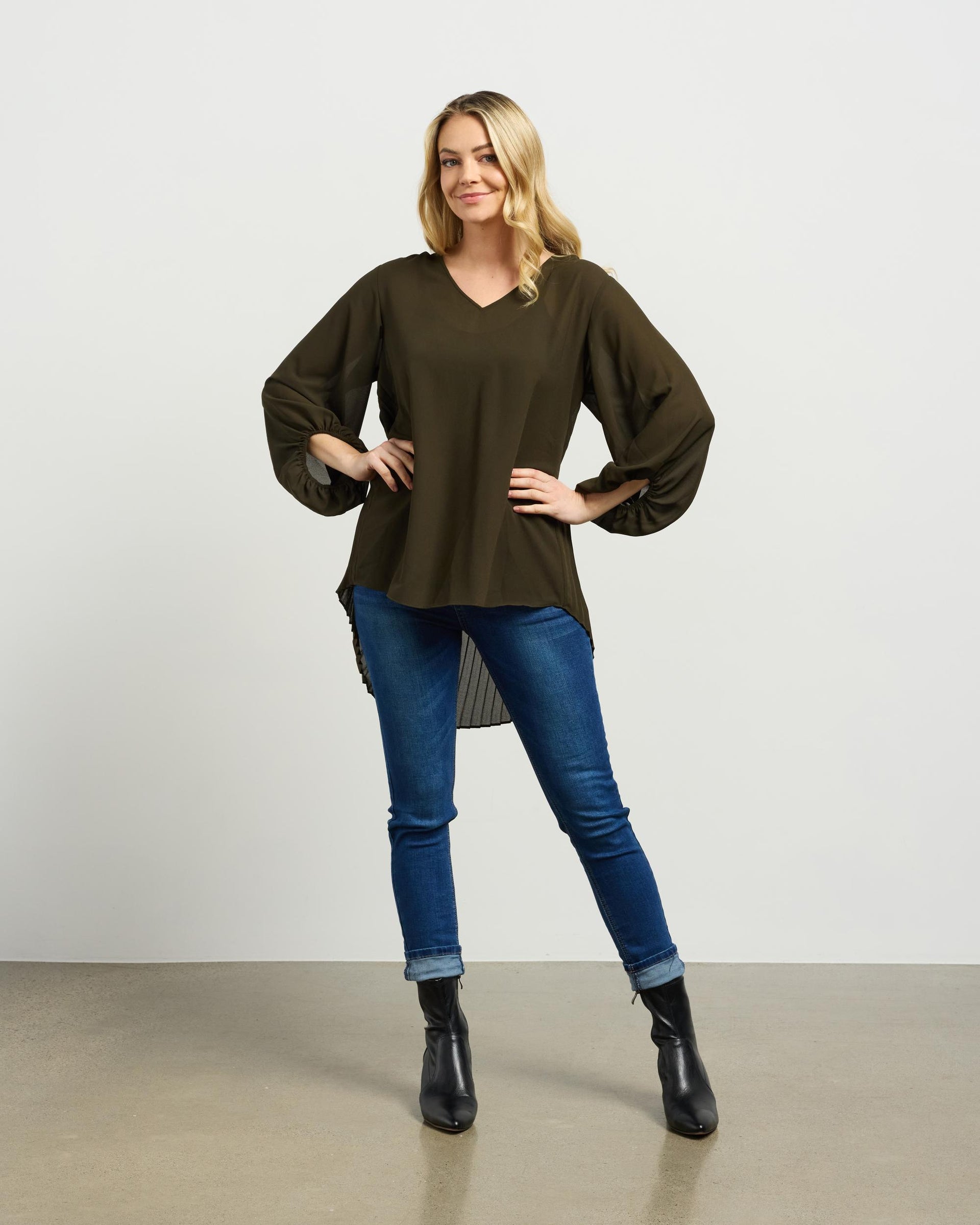 Maison Blouse | Olive | Et Alia