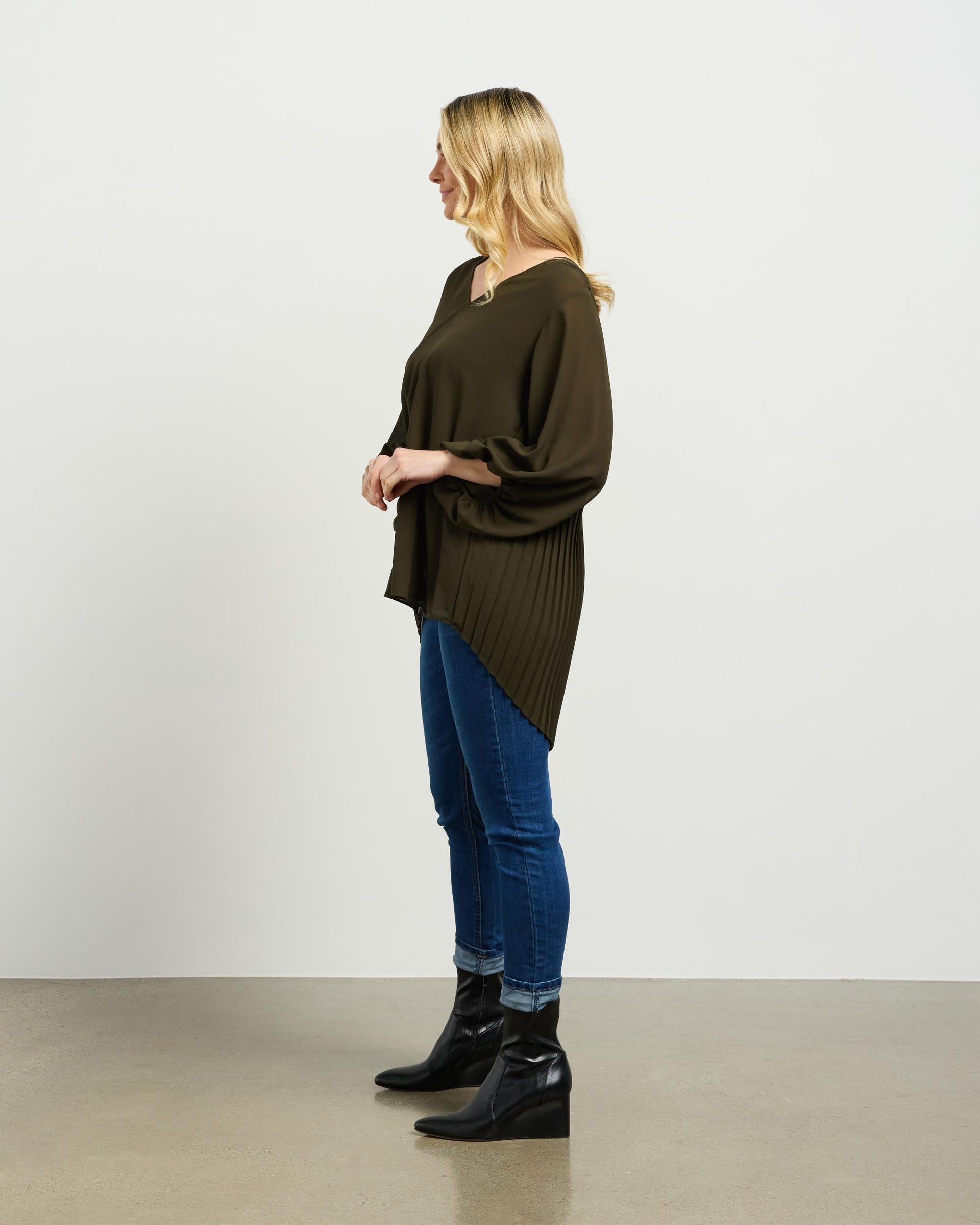 Maison Blouse | Olive | Et Alia