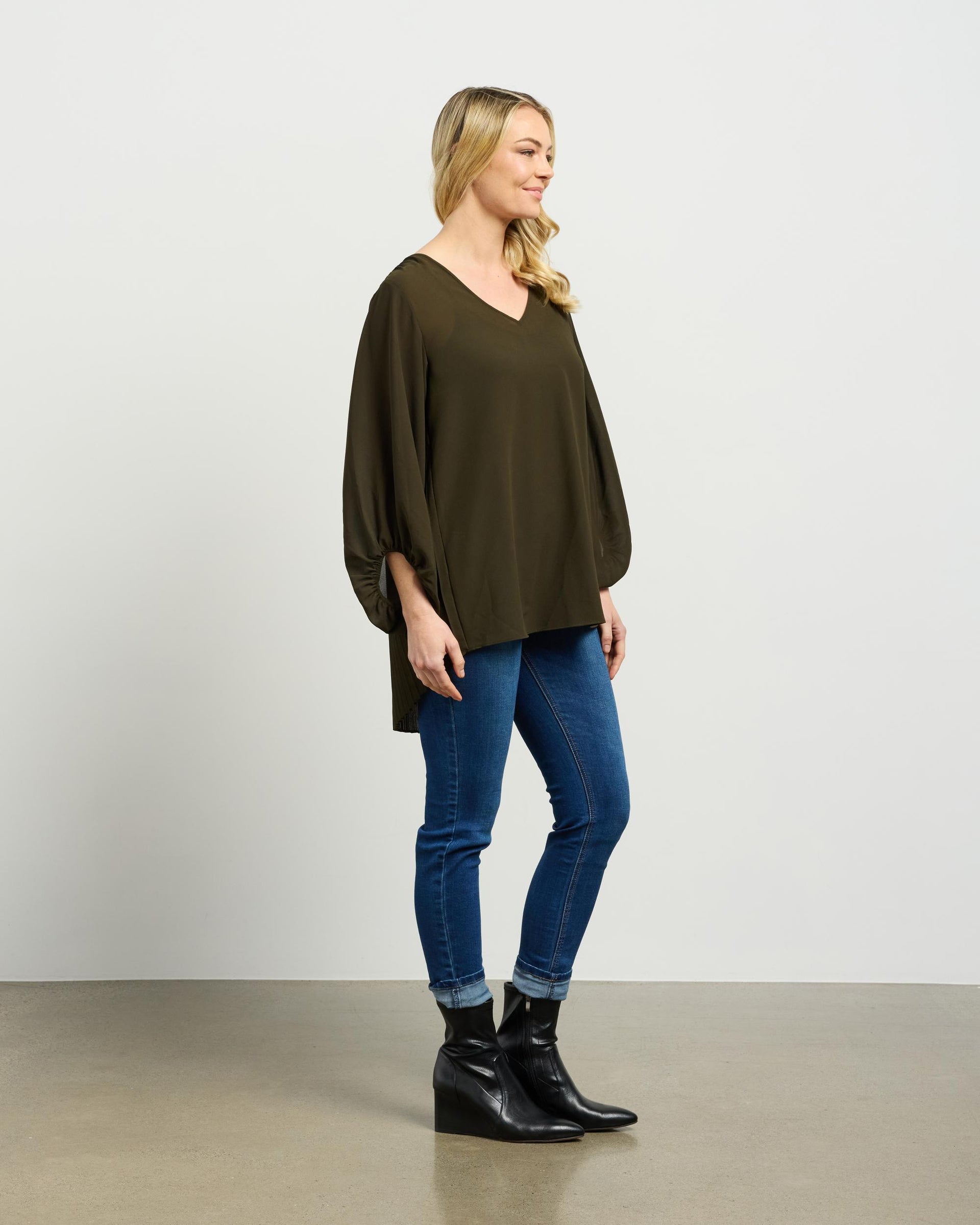 Maison Blouse | Olive | Et Alia