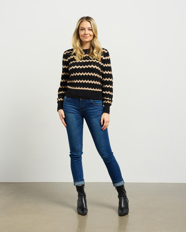 Ziggy Knit | Gold | Et Alia