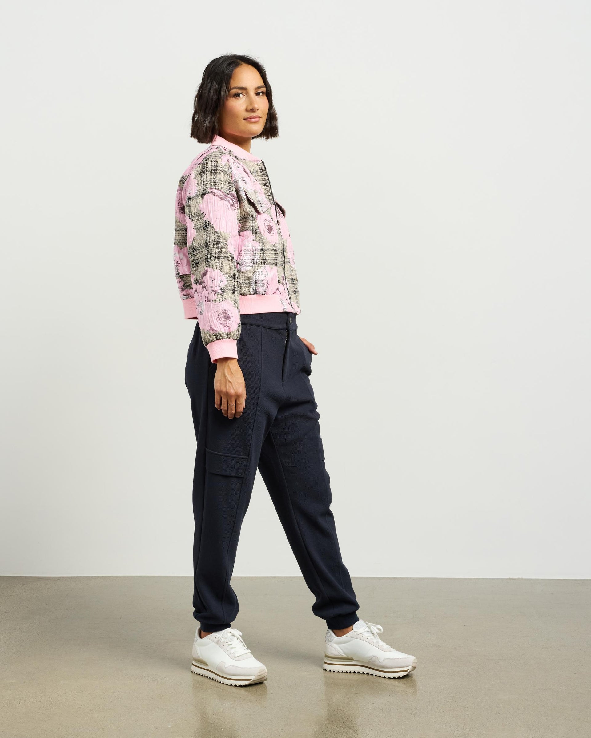 Benny Bomber | Rose Plaid | Et Alia