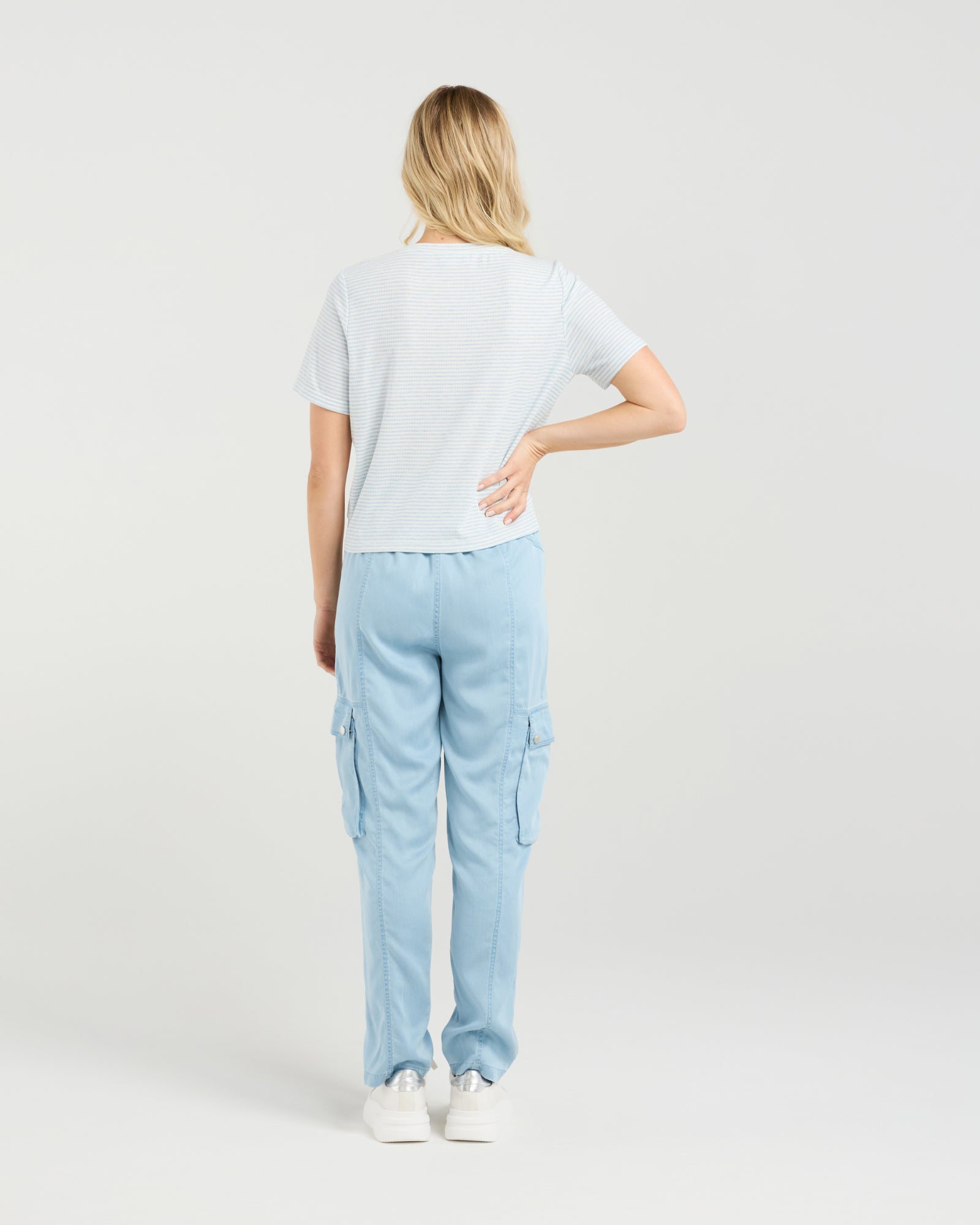 Twist Tee | Sky | Et Alia