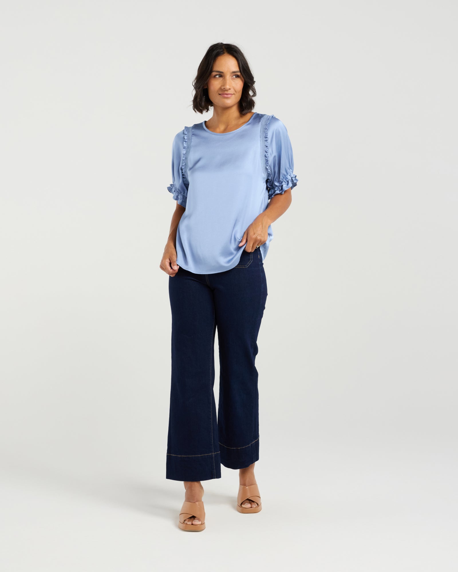 Florence Top | Cornflower | Et Alia