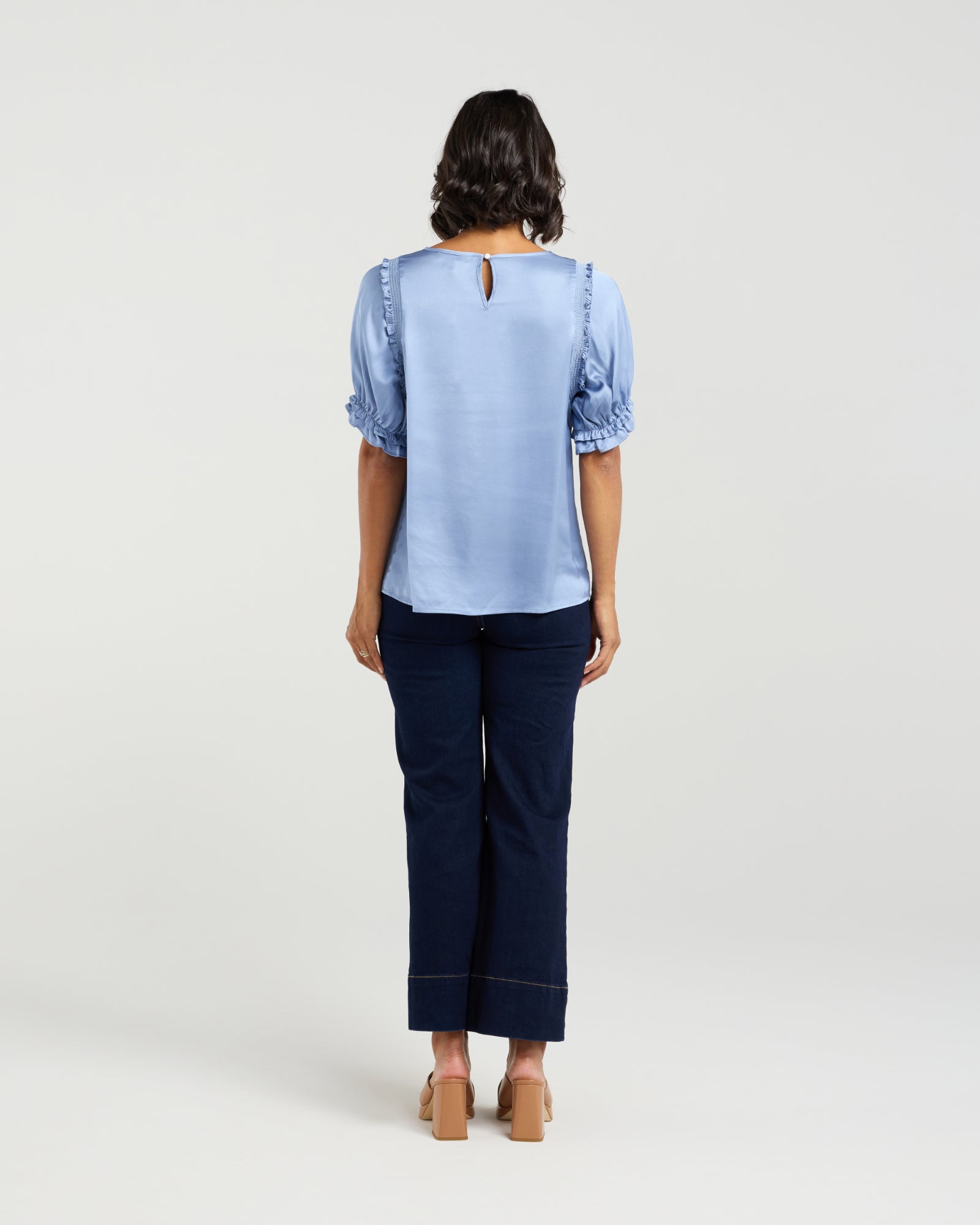 Florence Top | Cornflower | Et Alia