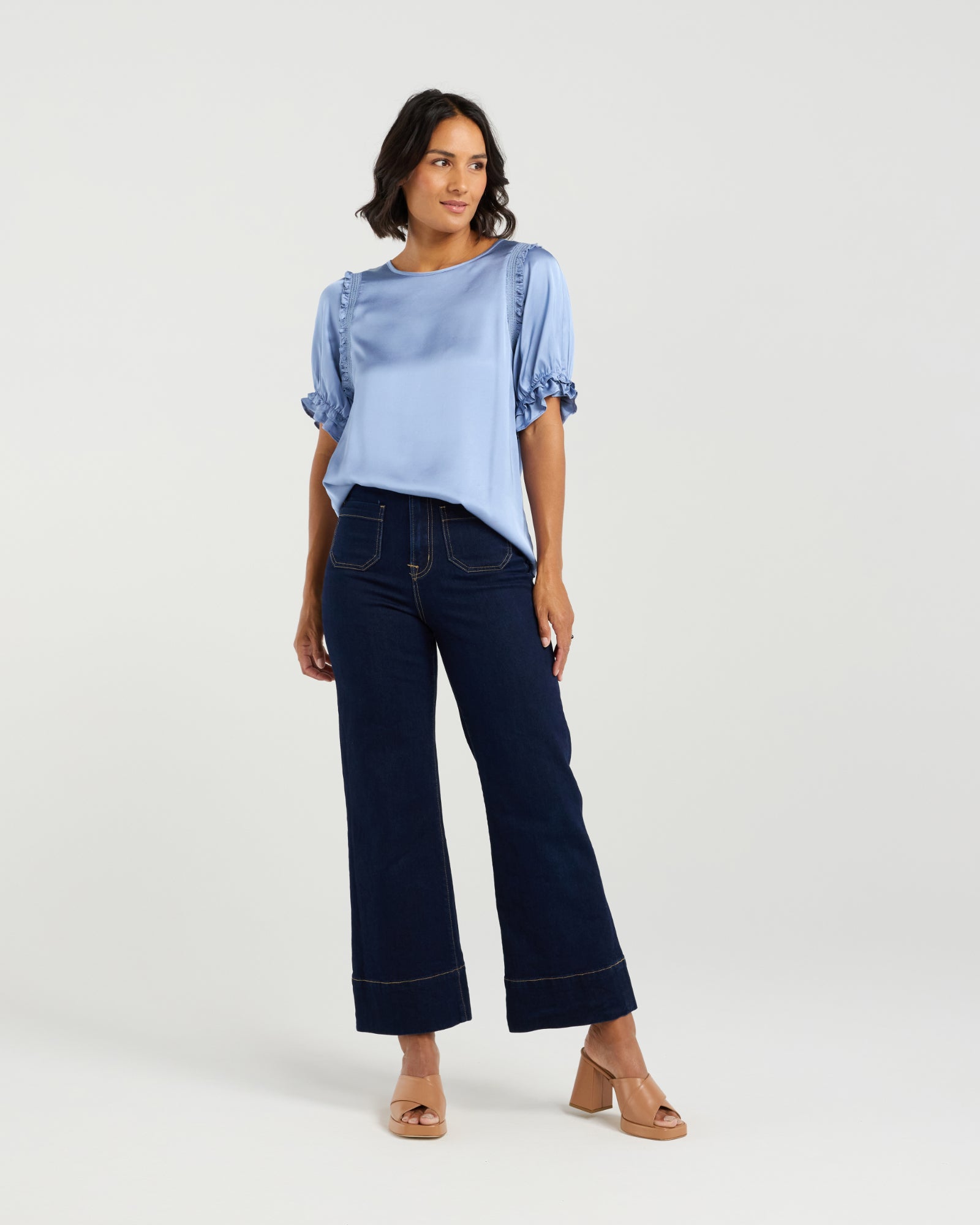 Florence Top | Cornflower | Et Alia