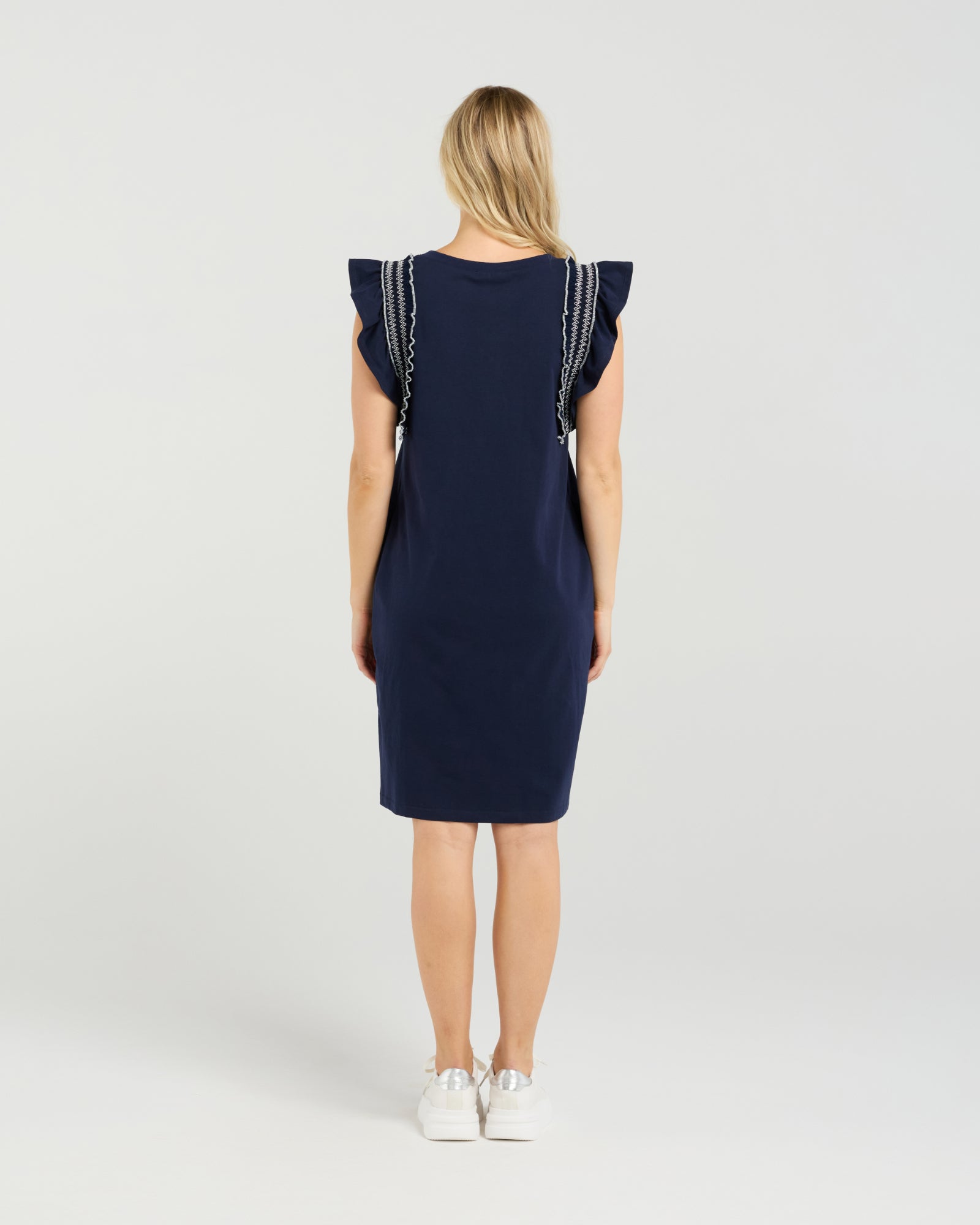 Celeste Dress | Navy | Et Alia