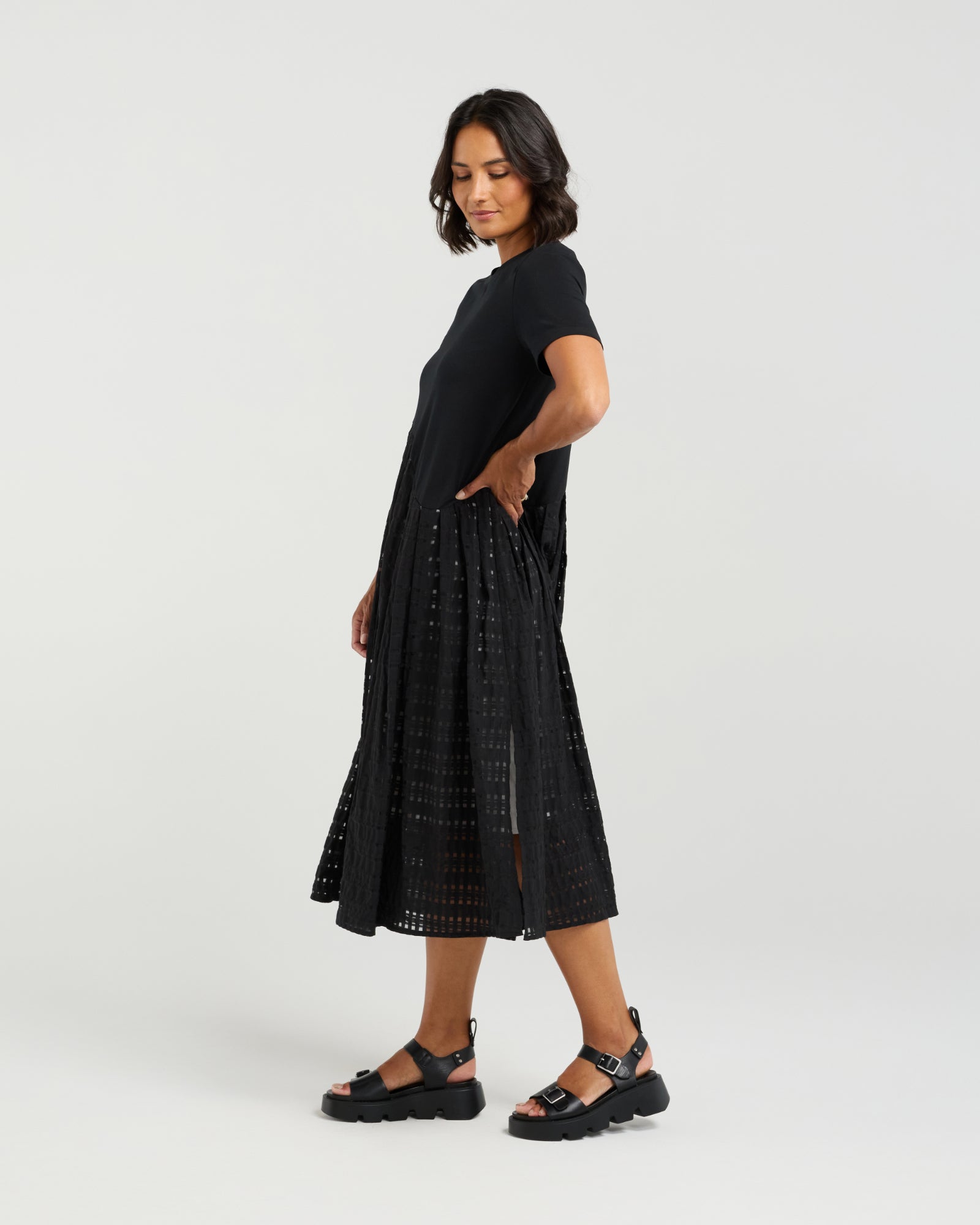 Lee Dress | Noir | Et Alia