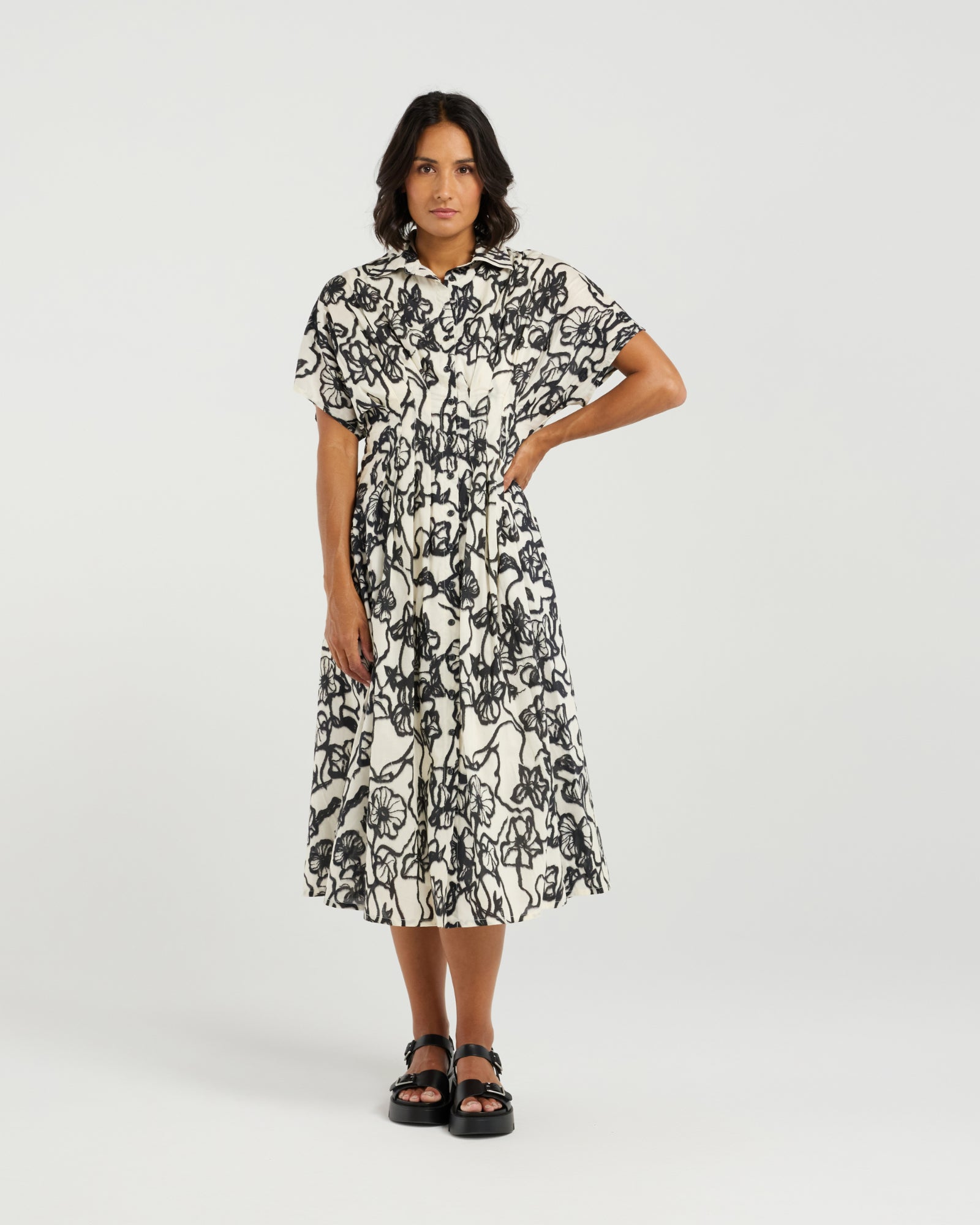 Audrey Dress | Street Blossoms | Et Alia