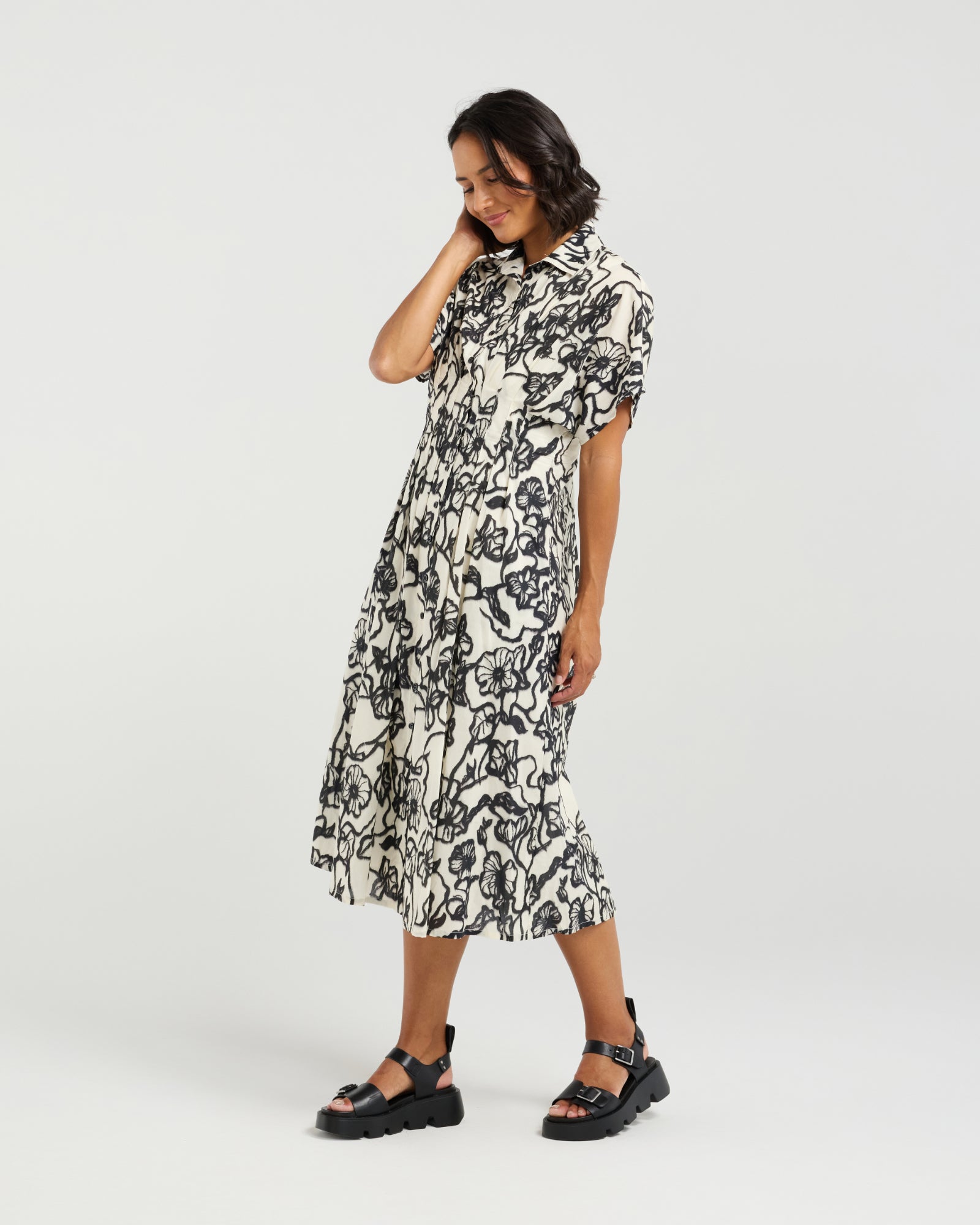 Audrey Dress | Street Blossoms | Et Alia