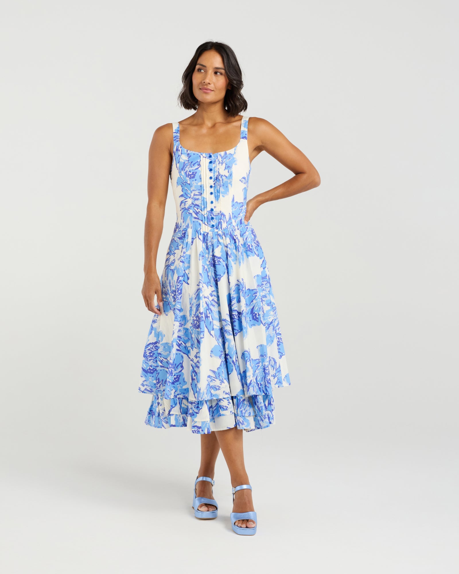 Lily Dress | Lavender Garden | Et Alia