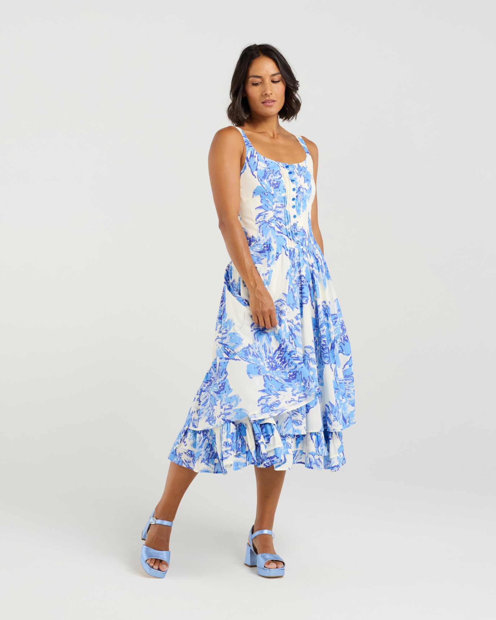 Lily Dress | Lavender Garden | Et Alia