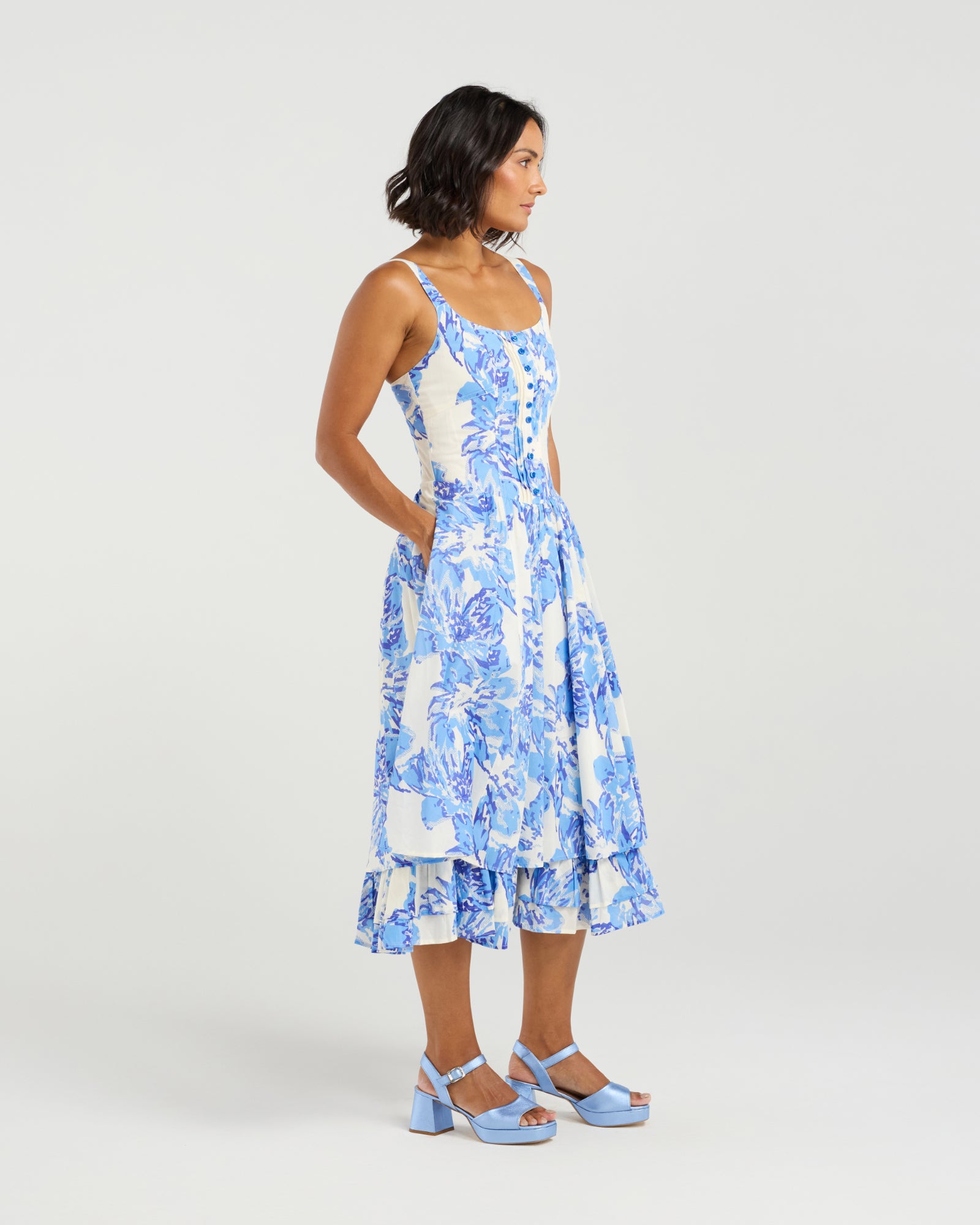 Lily Dress | Lavender Garden | Et Alia