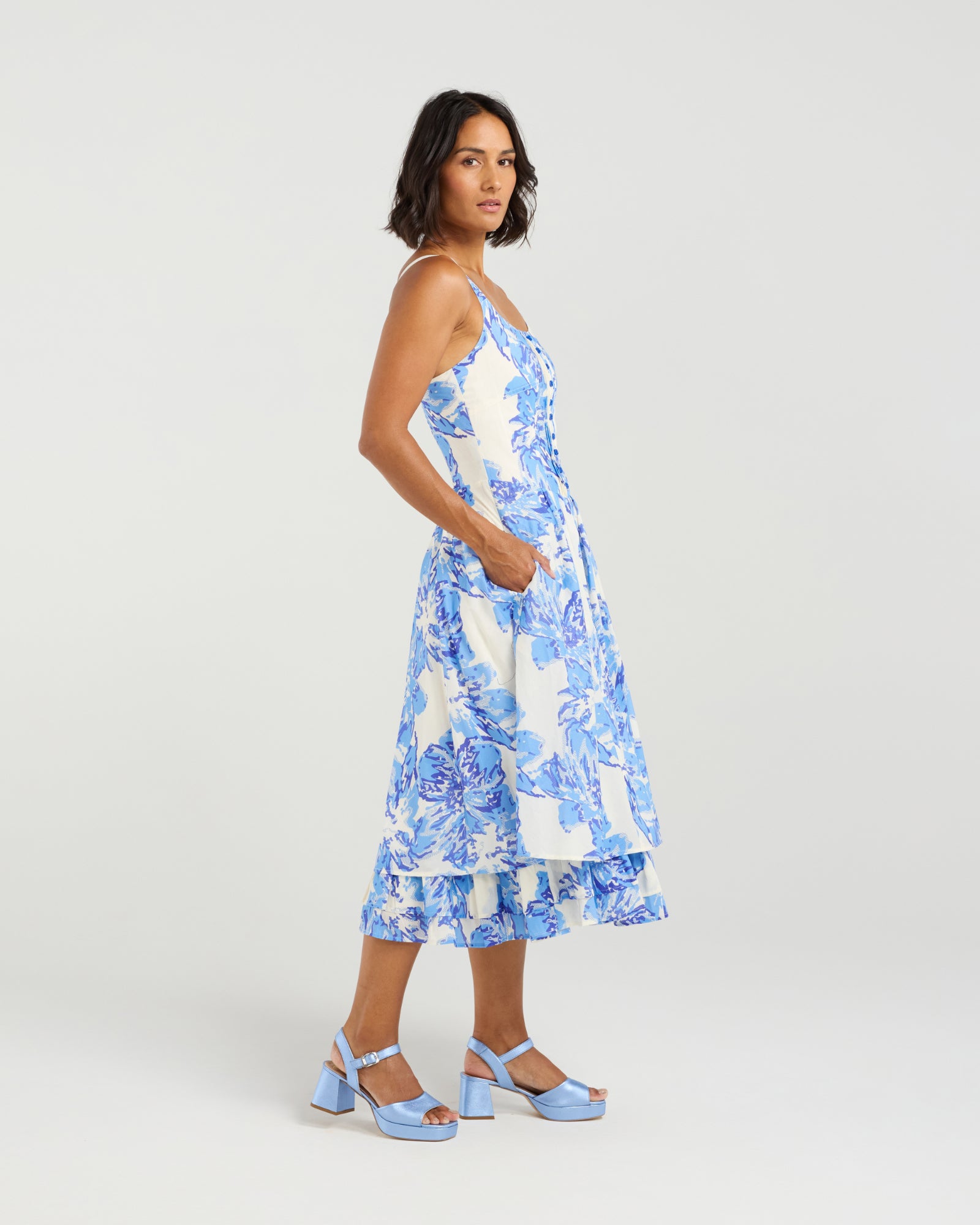 Lily Dress | Lavender Garden | Et Alia