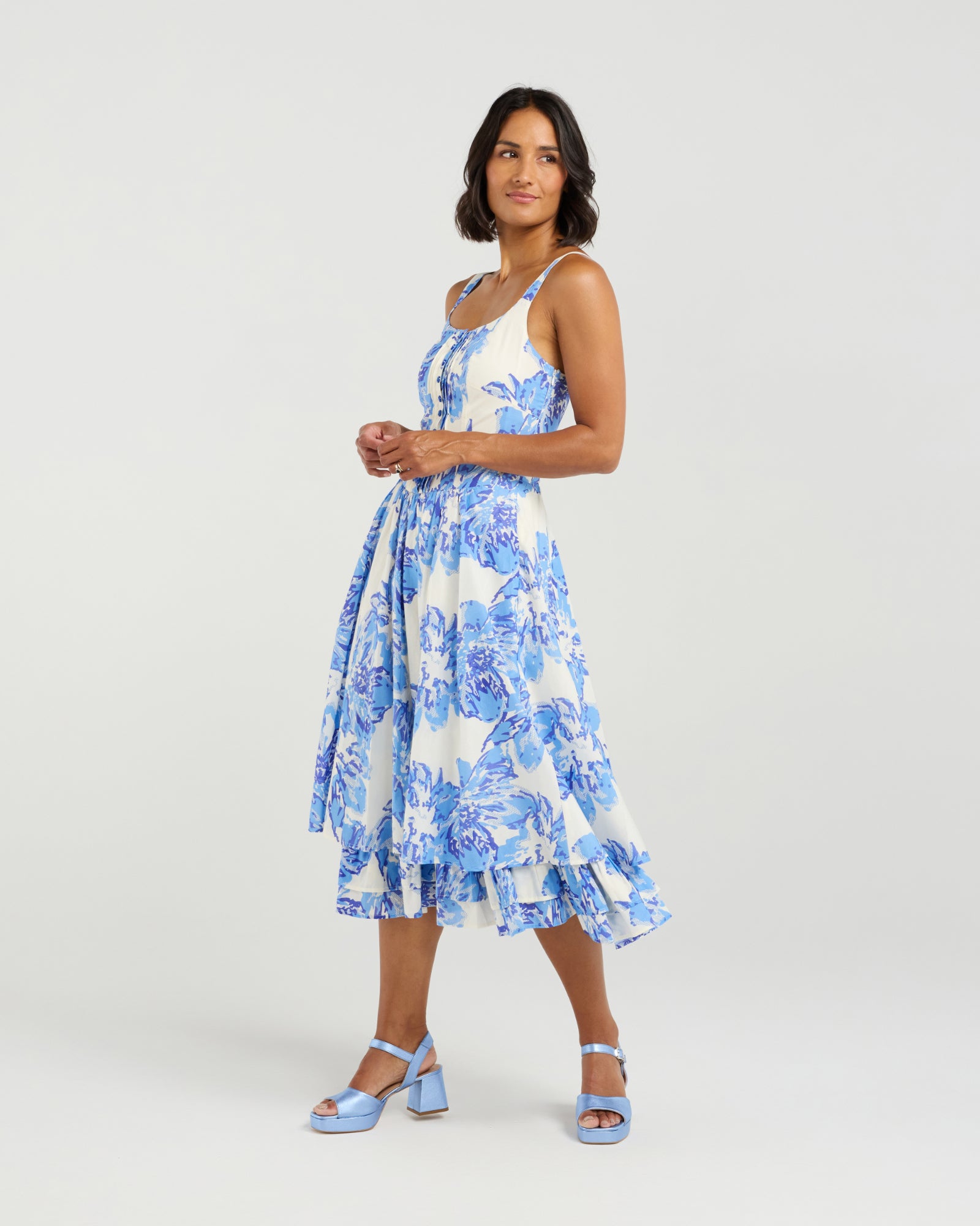 Lily Dress | Lavender Garden | Et Alia