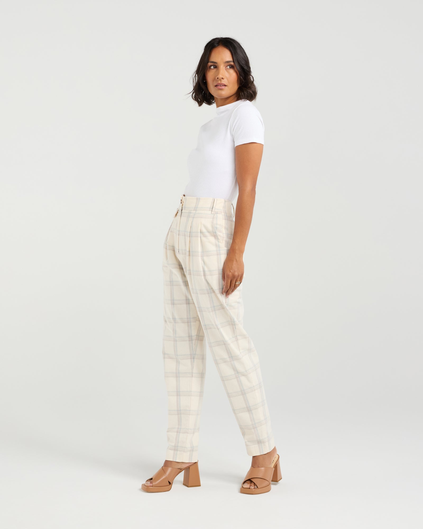 Sarah Pant |  Duckegg Plaid | Et Alia