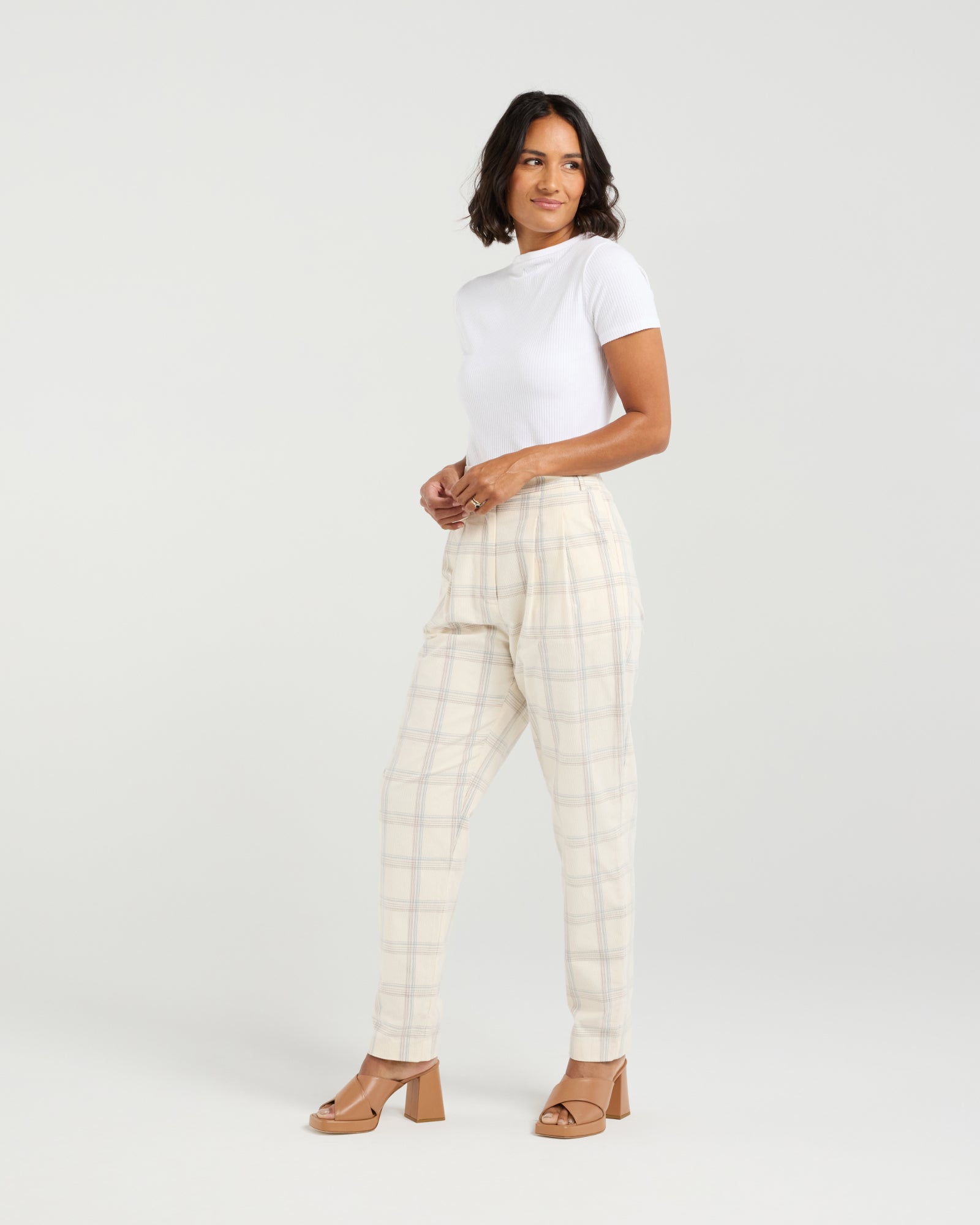Sarah Pant |  Duckegg Plaid | Et Alia