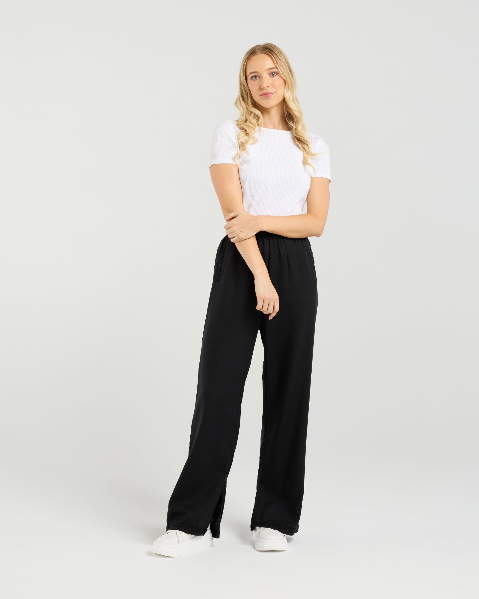 Taylor Pant | Black Braid | Et Alia