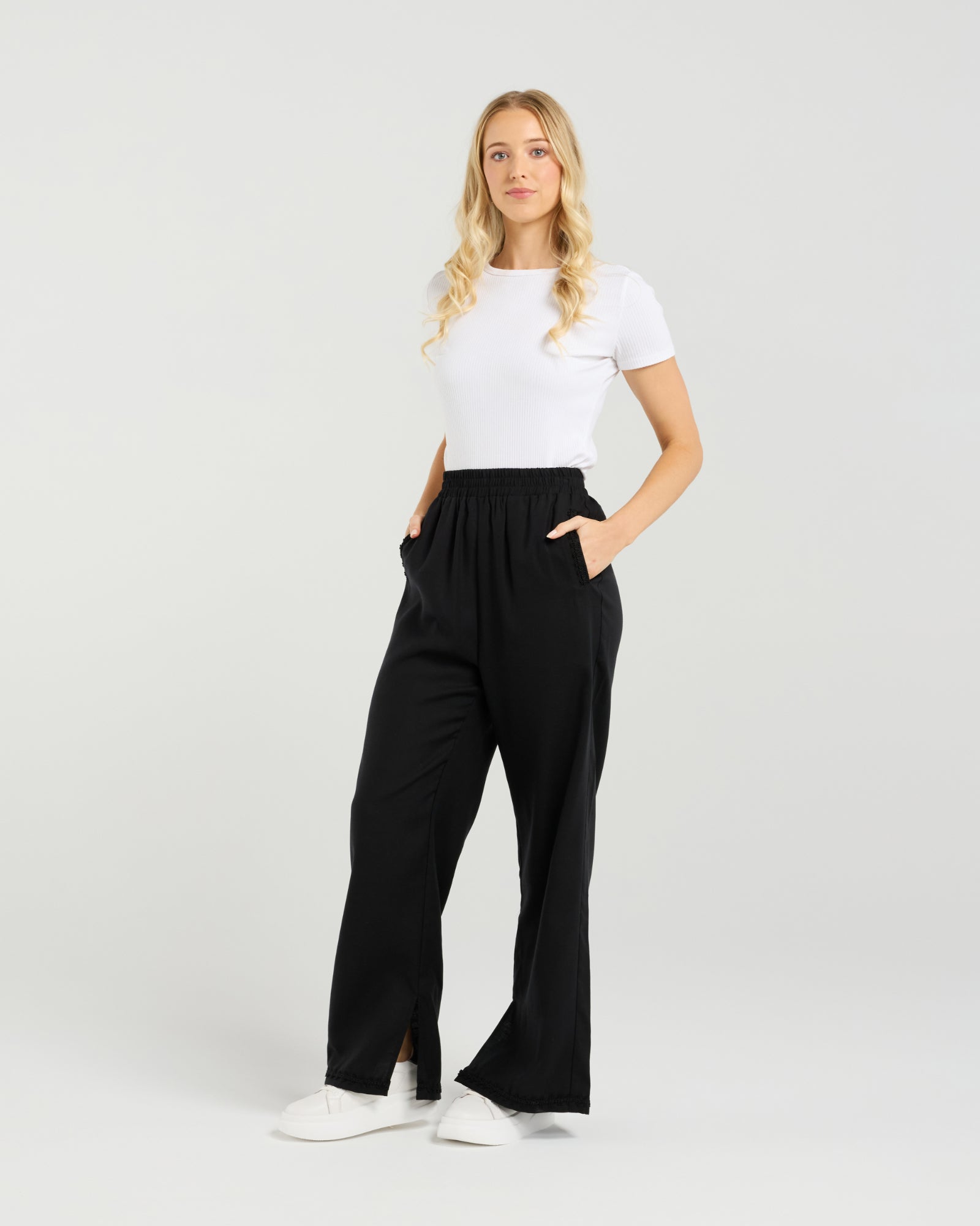 Taylor Pant | Black Braid | Et Alia