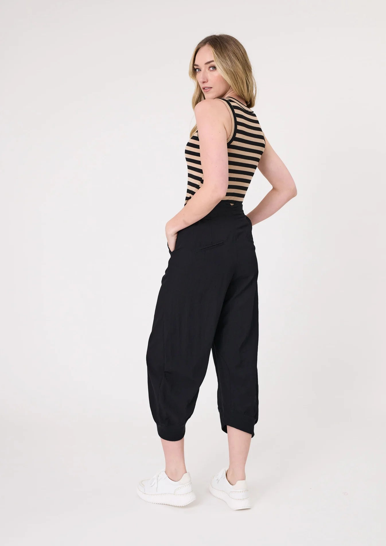 Eva Tank | Mocha Stripe | Lemontree