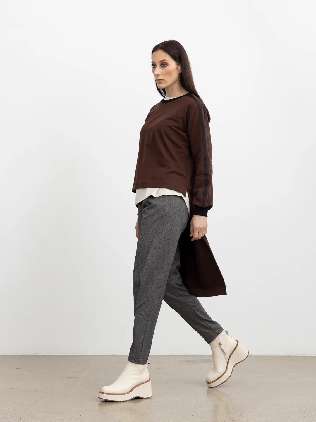 Frost Noir Sweat | Brown | XLab