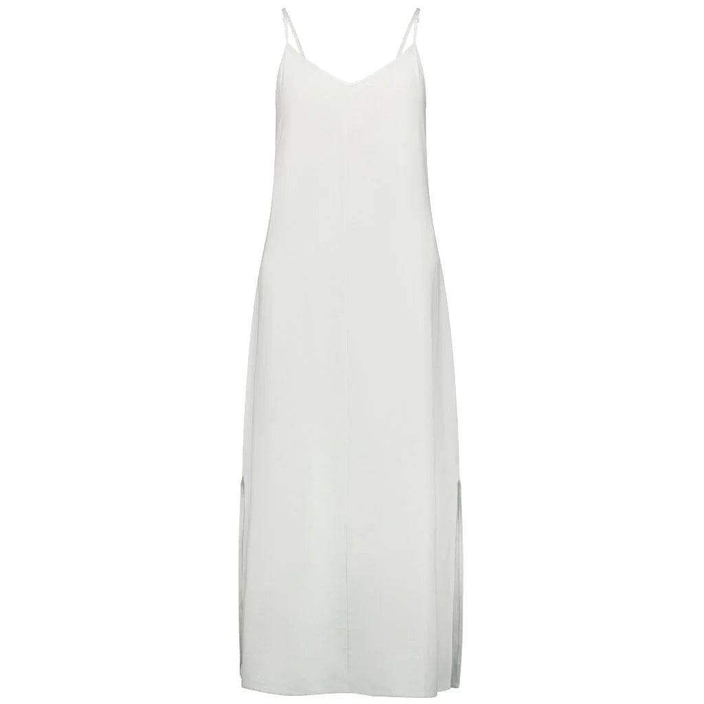 Gina Slip Dress | White | Moke