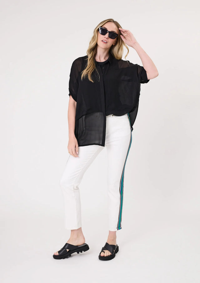 Greta Top | Black | Lemontree