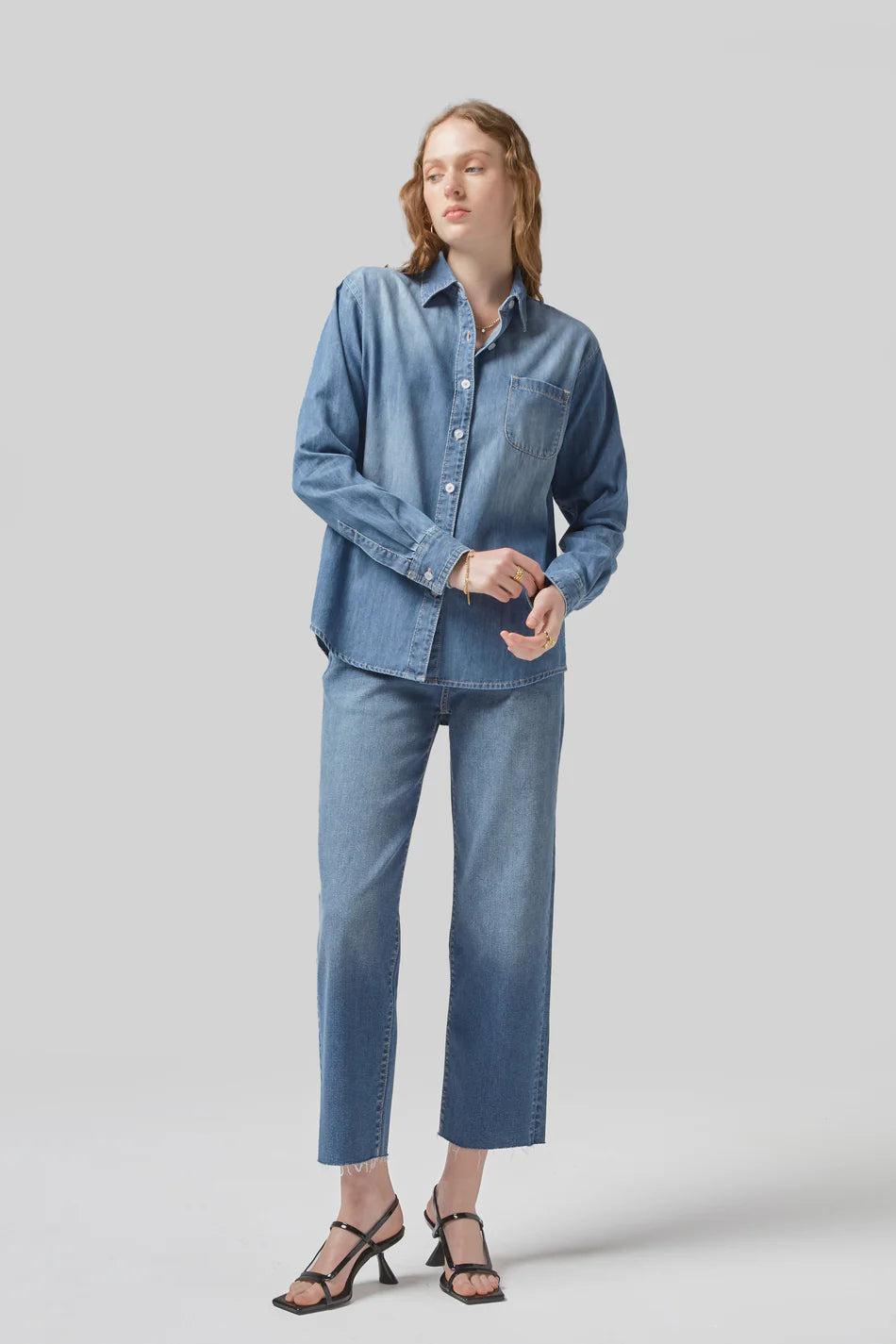 Jayda Shirt | Pacific Blue | Dricoper