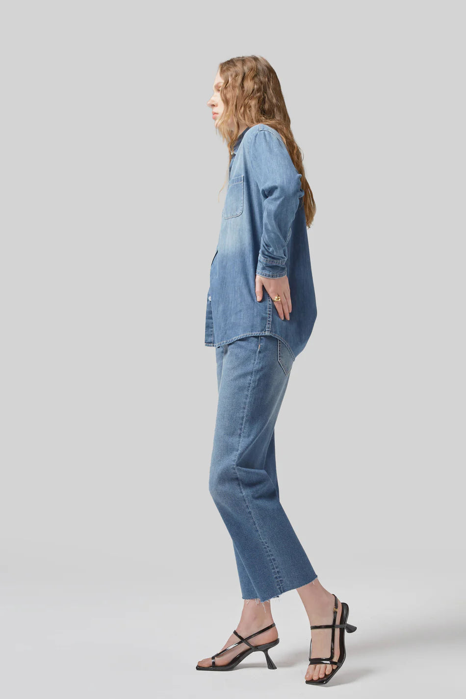 Jayda Shirt | Pacific Blue | Dricoper