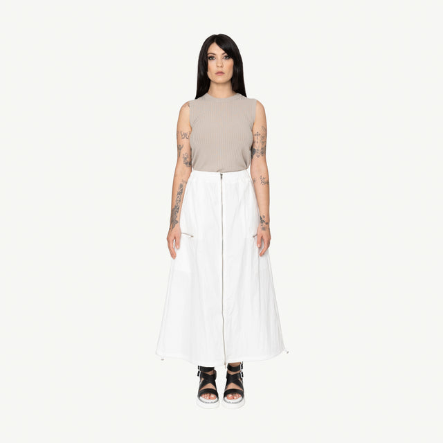 Staro Skirt | White | Bone & Arrow