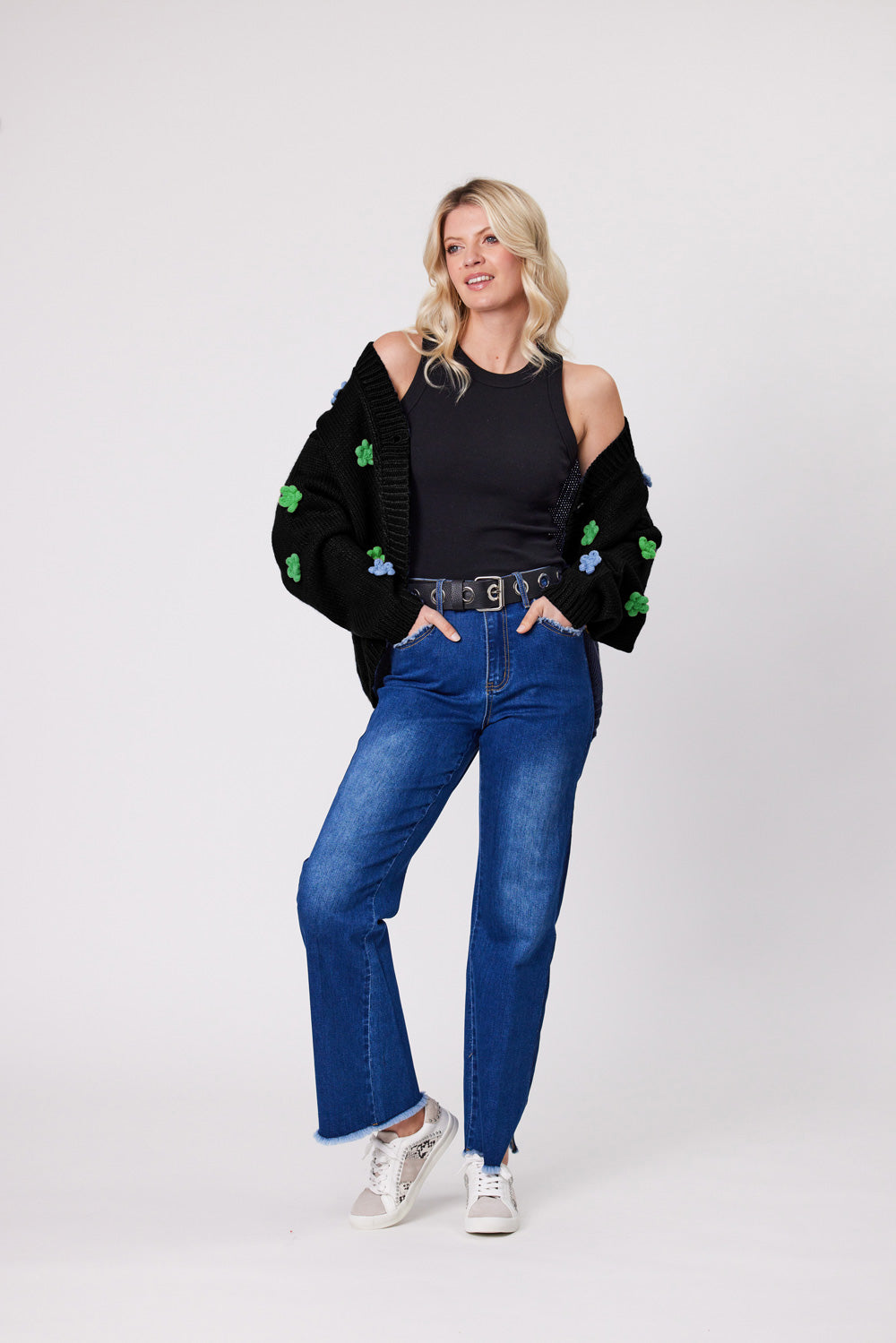 Rosaline Knit | Black | Lemontree
