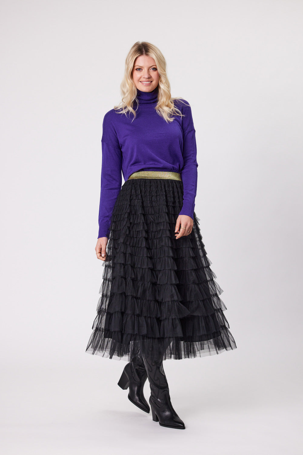 Bonnie Skirt | Black | Lemontree