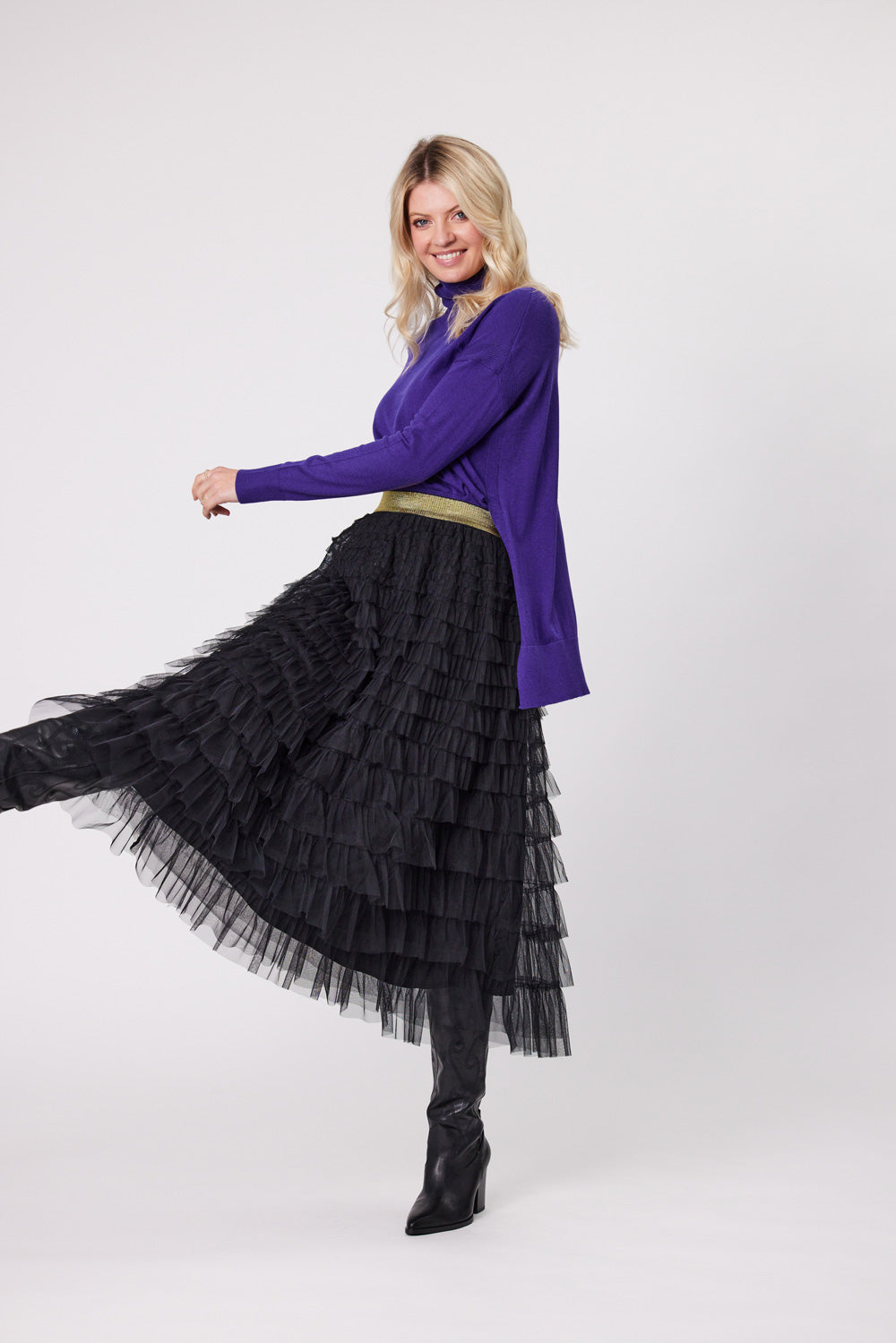 Bonnie Skirt | Black | Lemontree