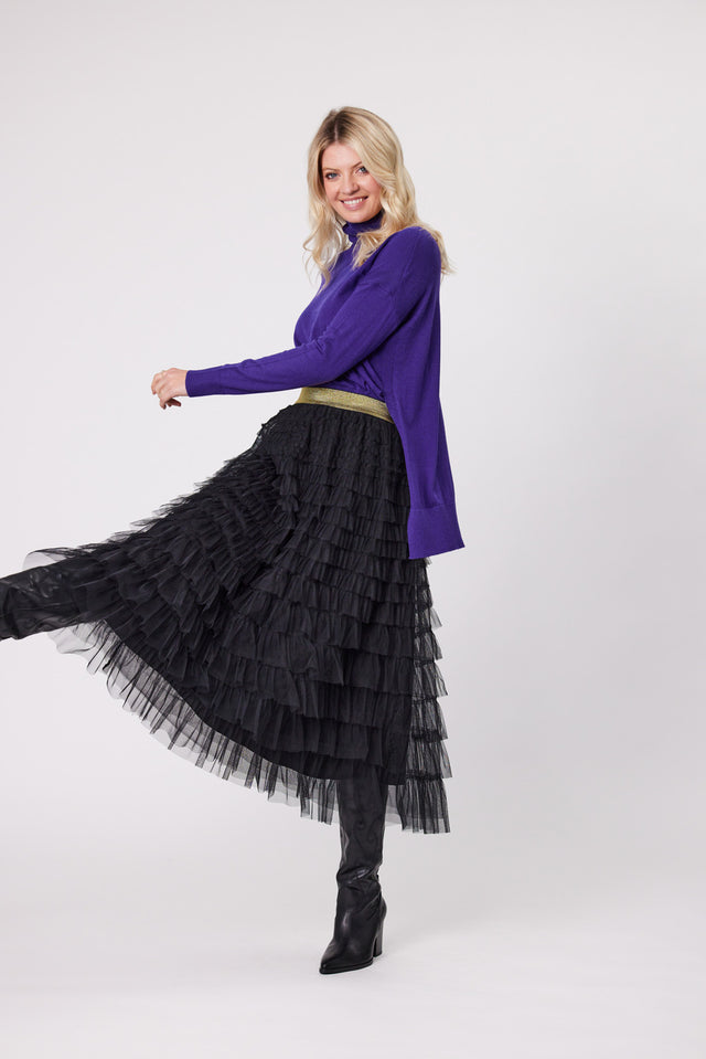 Bonnie Skirt | Black | Lemontree