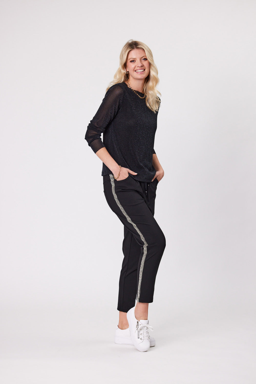 Aria Top | Glitter & Polka | Lemontree
