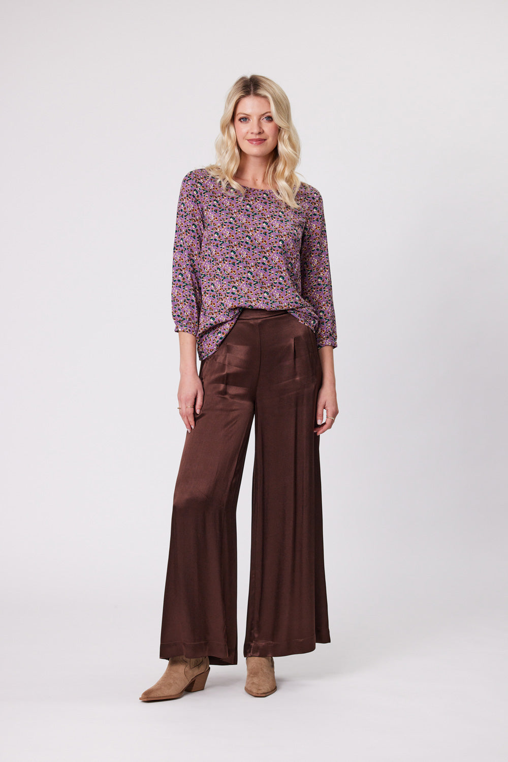 Brittany Top | Purple | Lemontree