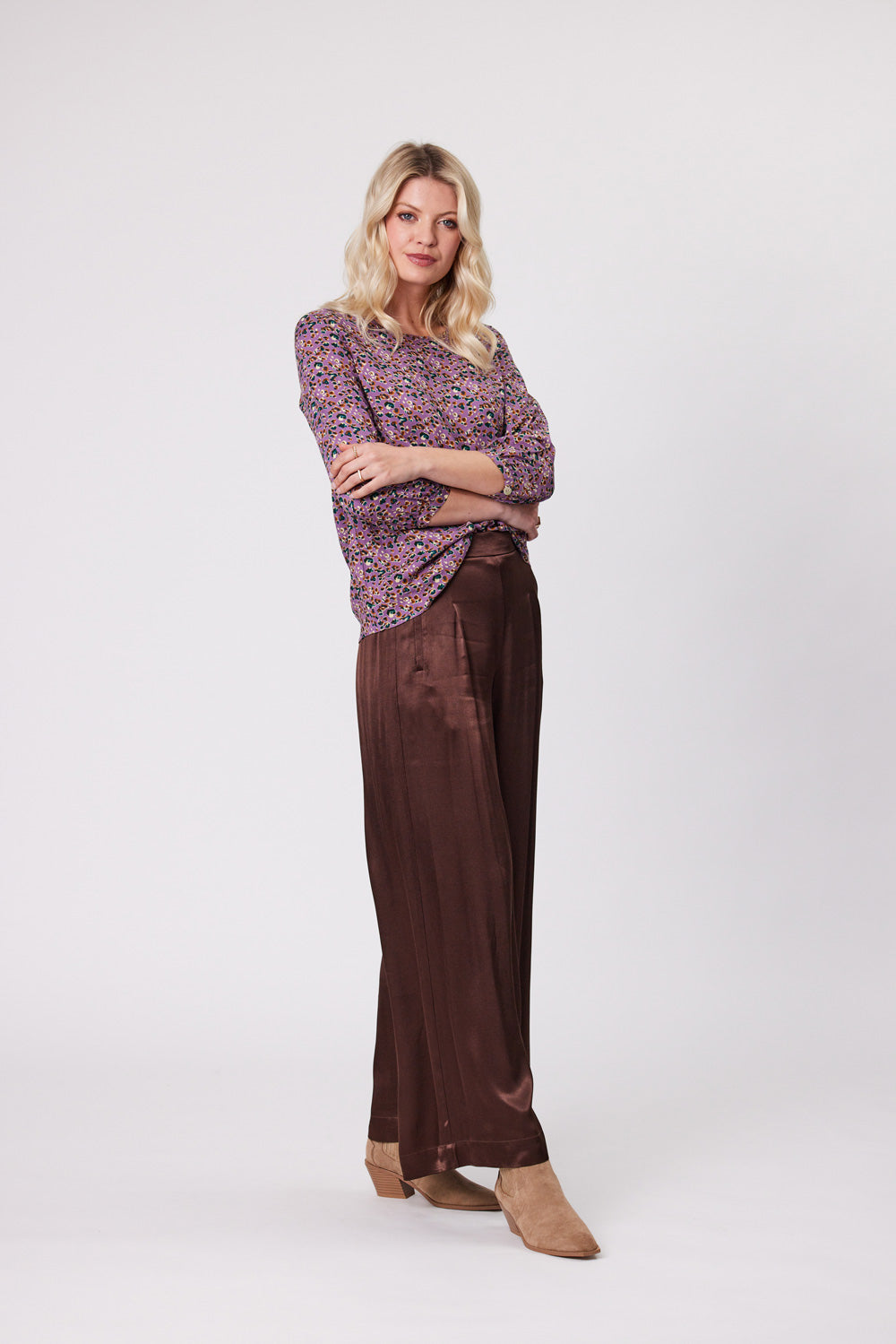 Brittany Top | Purple | Lemontree