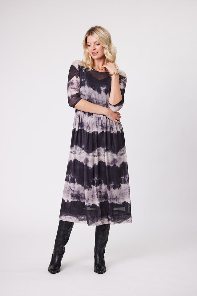 Sarai Dress | Clouds | Lemontree