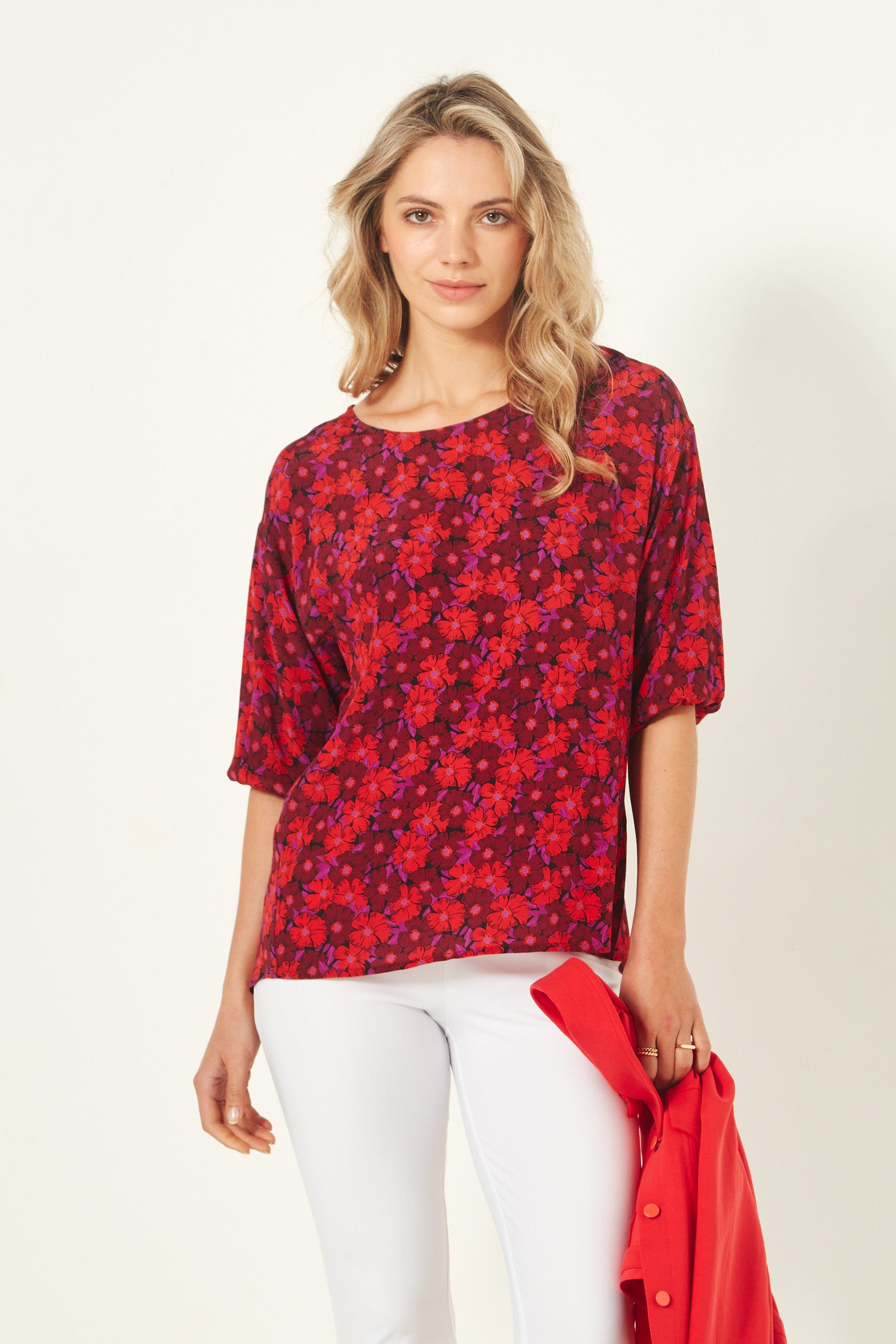 Sybil Top | Floral | Lemontree