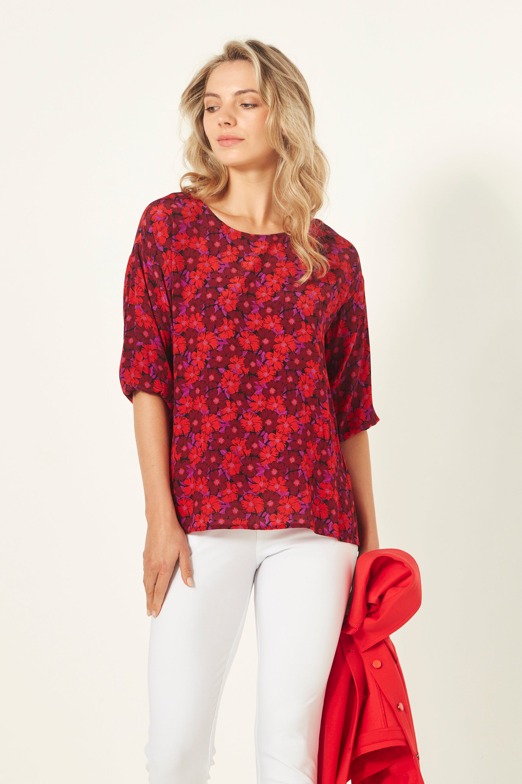 Sybil Top | Floral | Lemontree