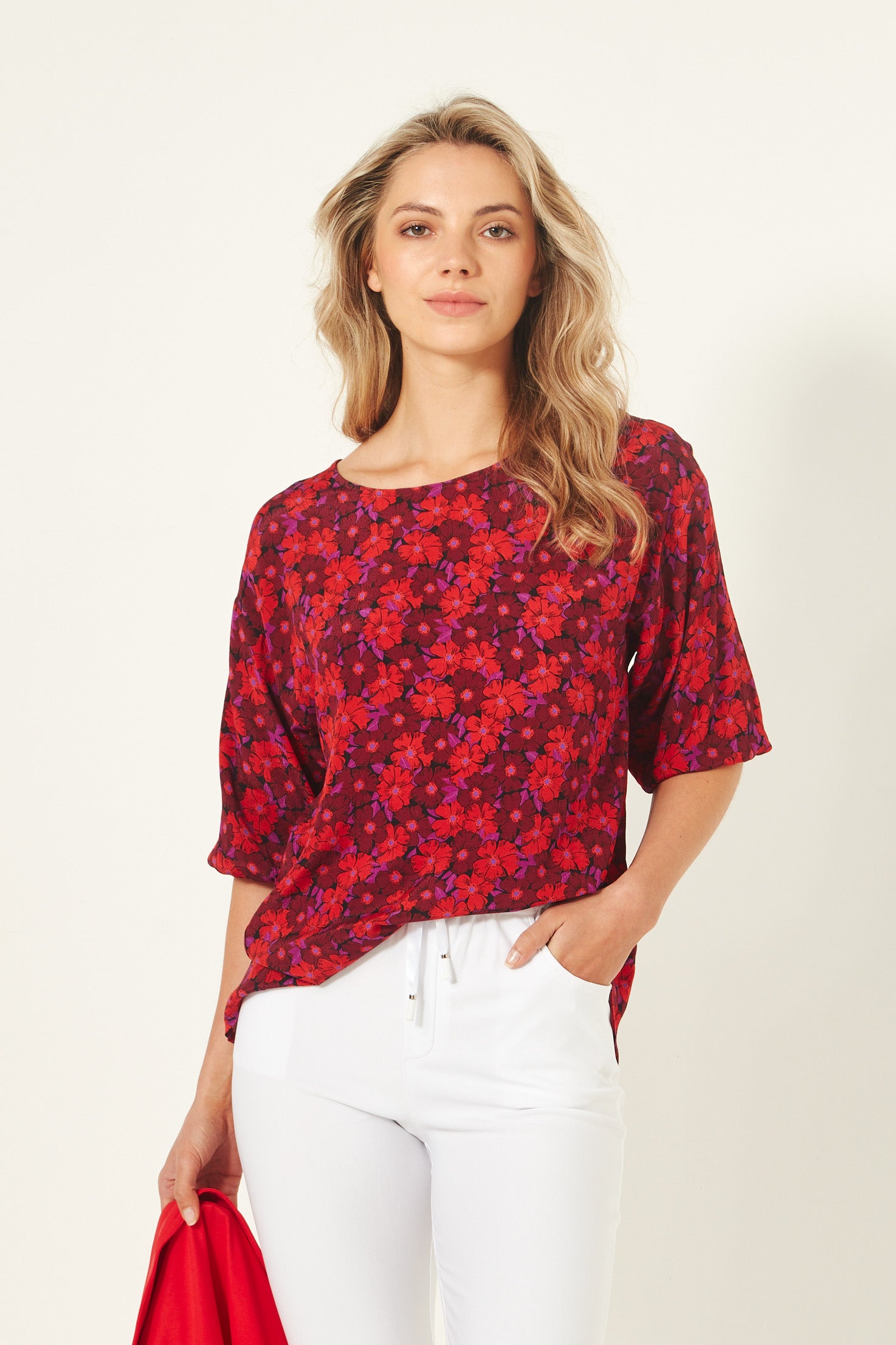 Sybil Top | Floral | Lemontree