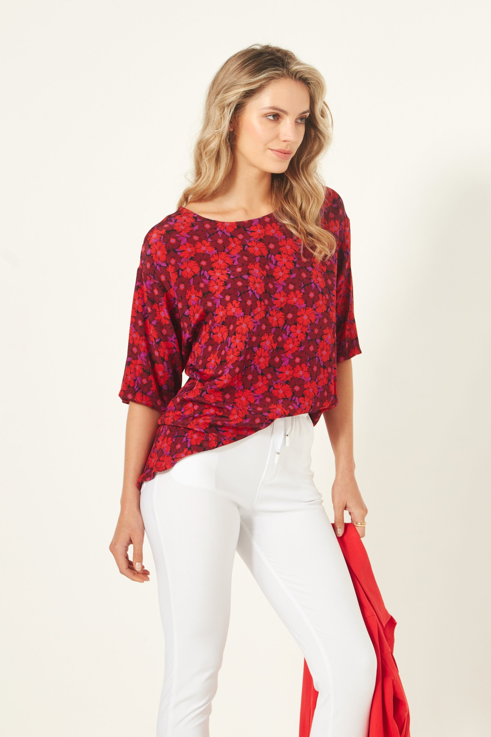 Sybil Top | Floral | Lemontree