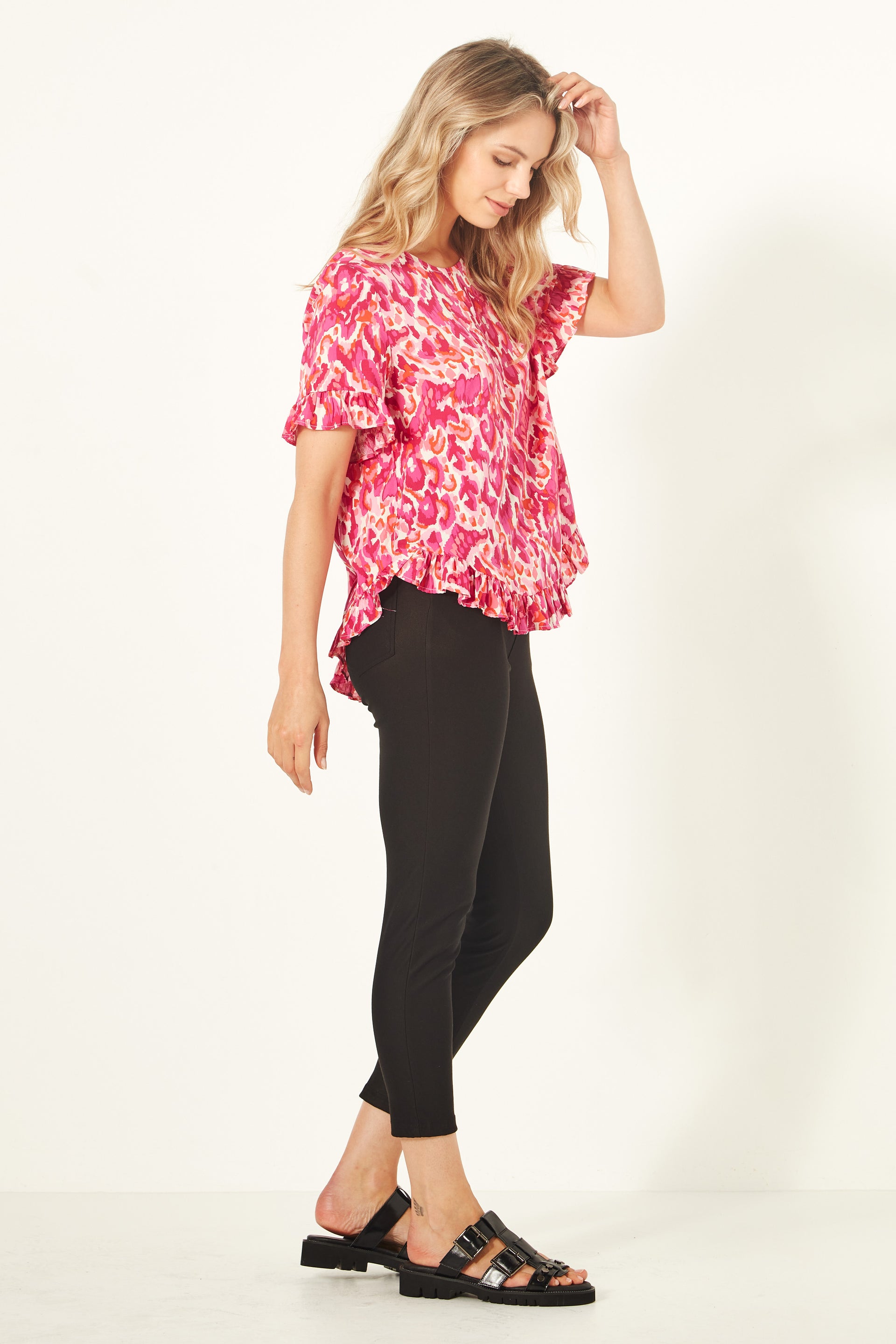 Gemma Classic Pant | Black | Lemontree