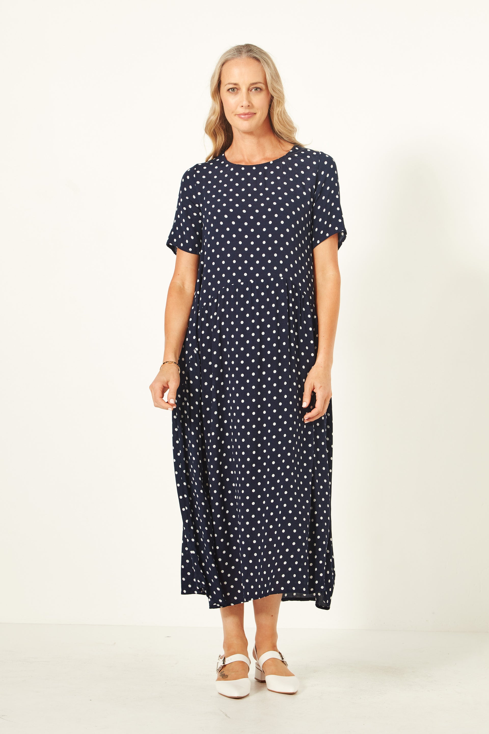 Monroe Dress | Polkadot | Lemontree