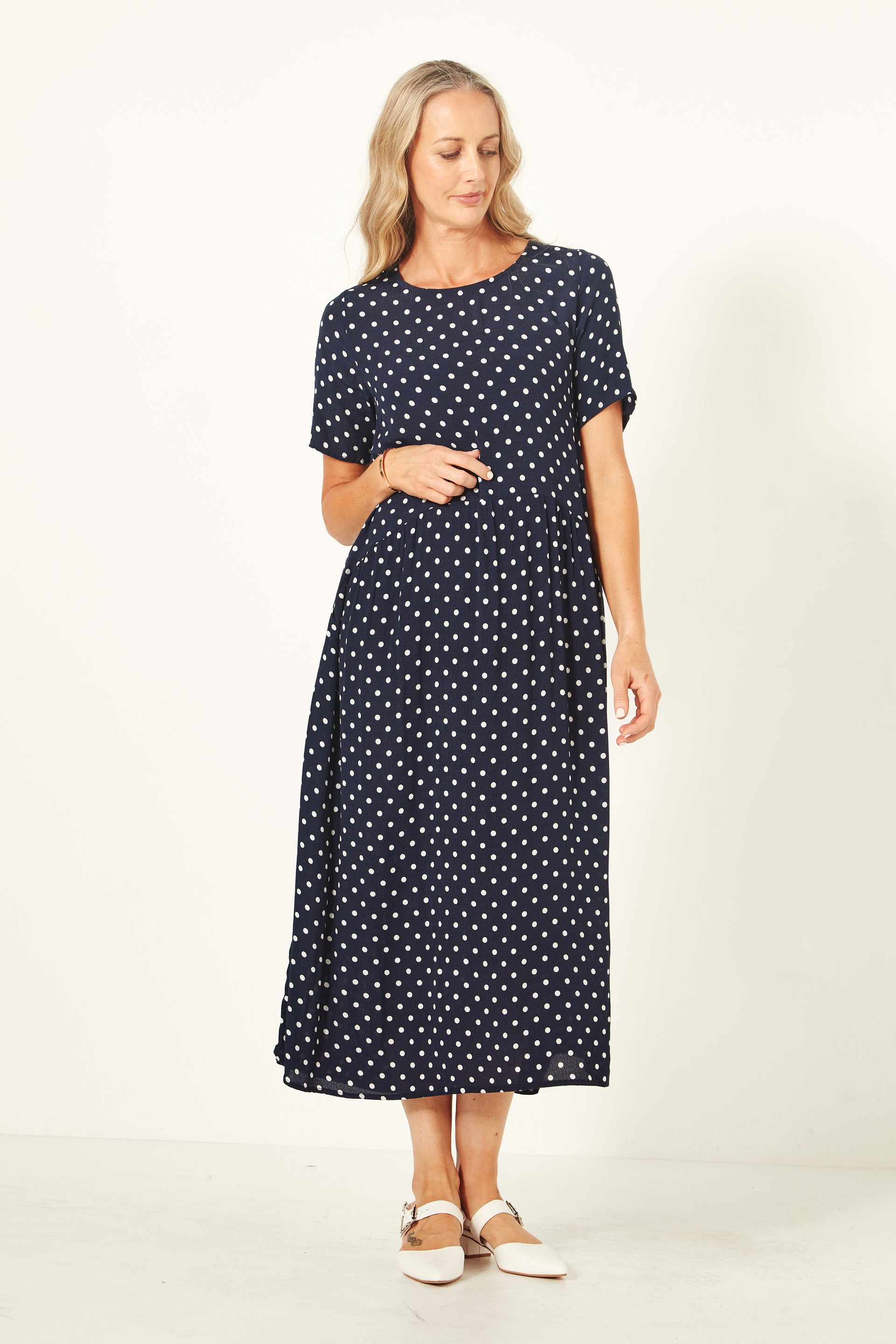 Monroe Dress | Polkadot | Lemontree