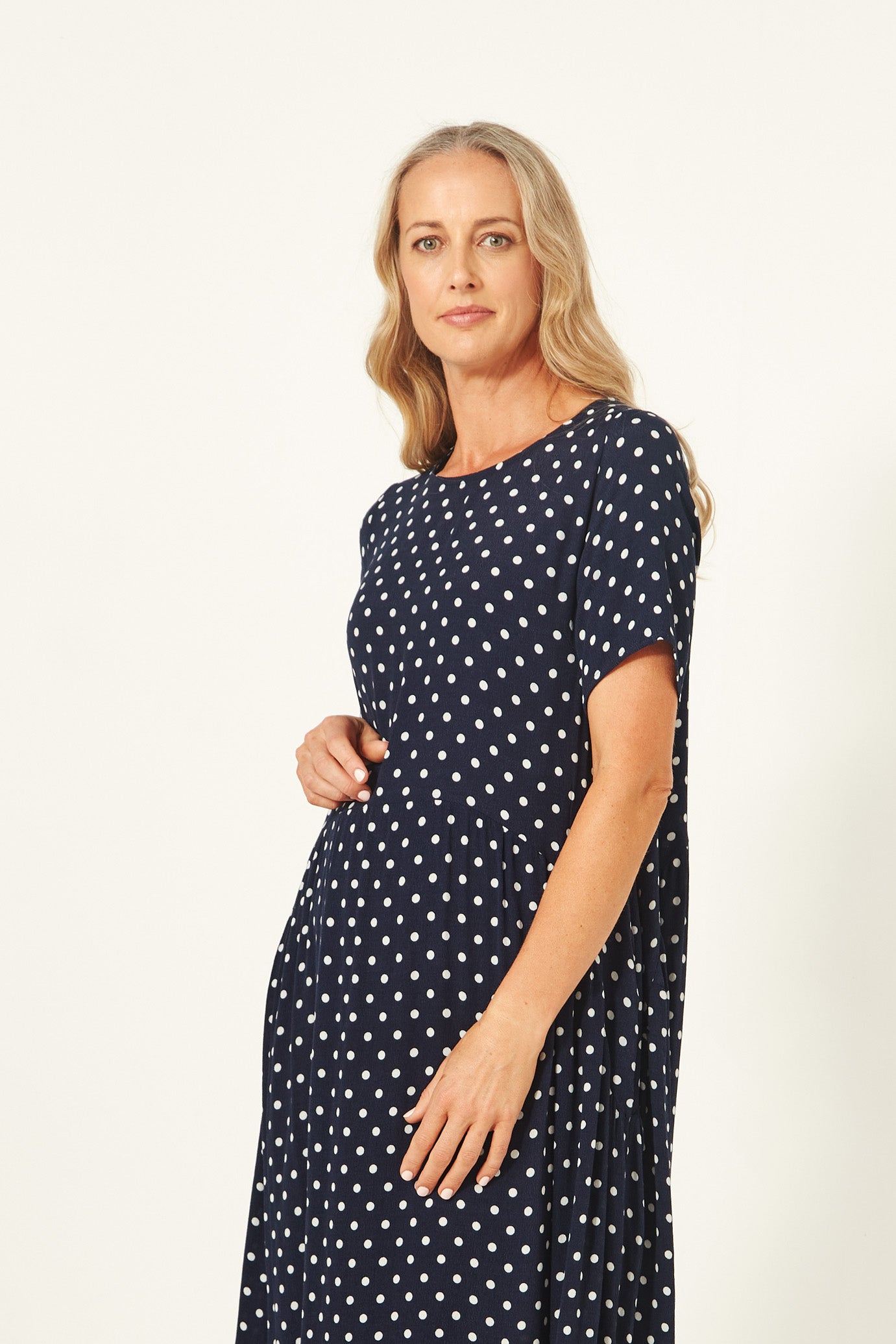 Monroe Dress | Polkadot | Lemontree