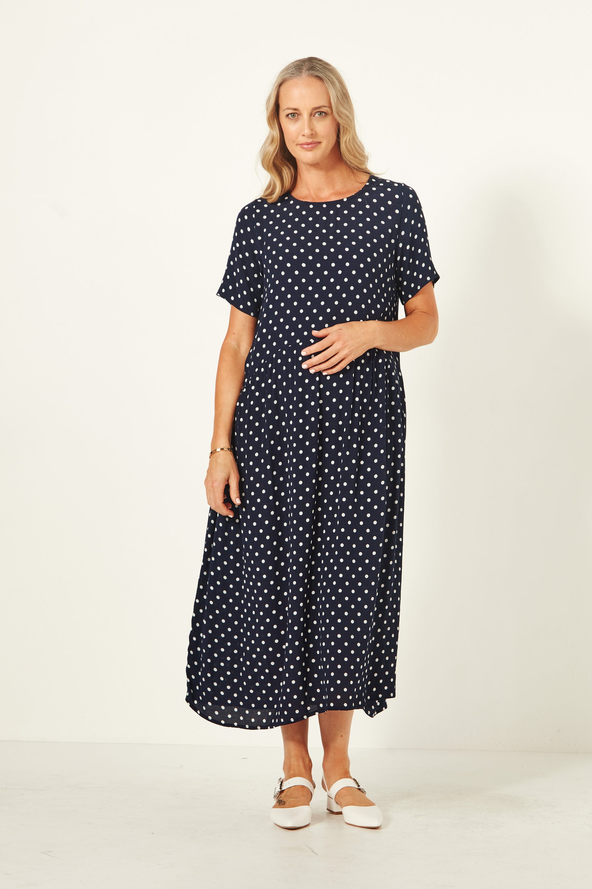 Monroe Dress | Polkadot | Lemontree