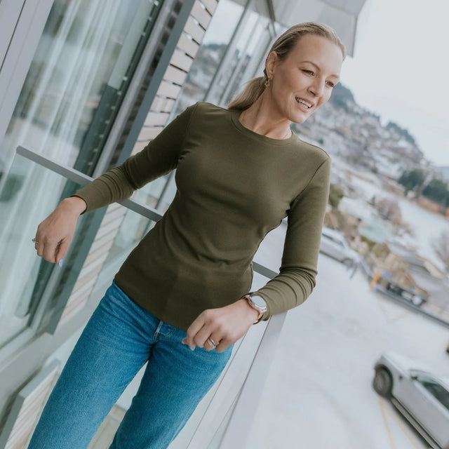 Lina L/S Knit | Moke